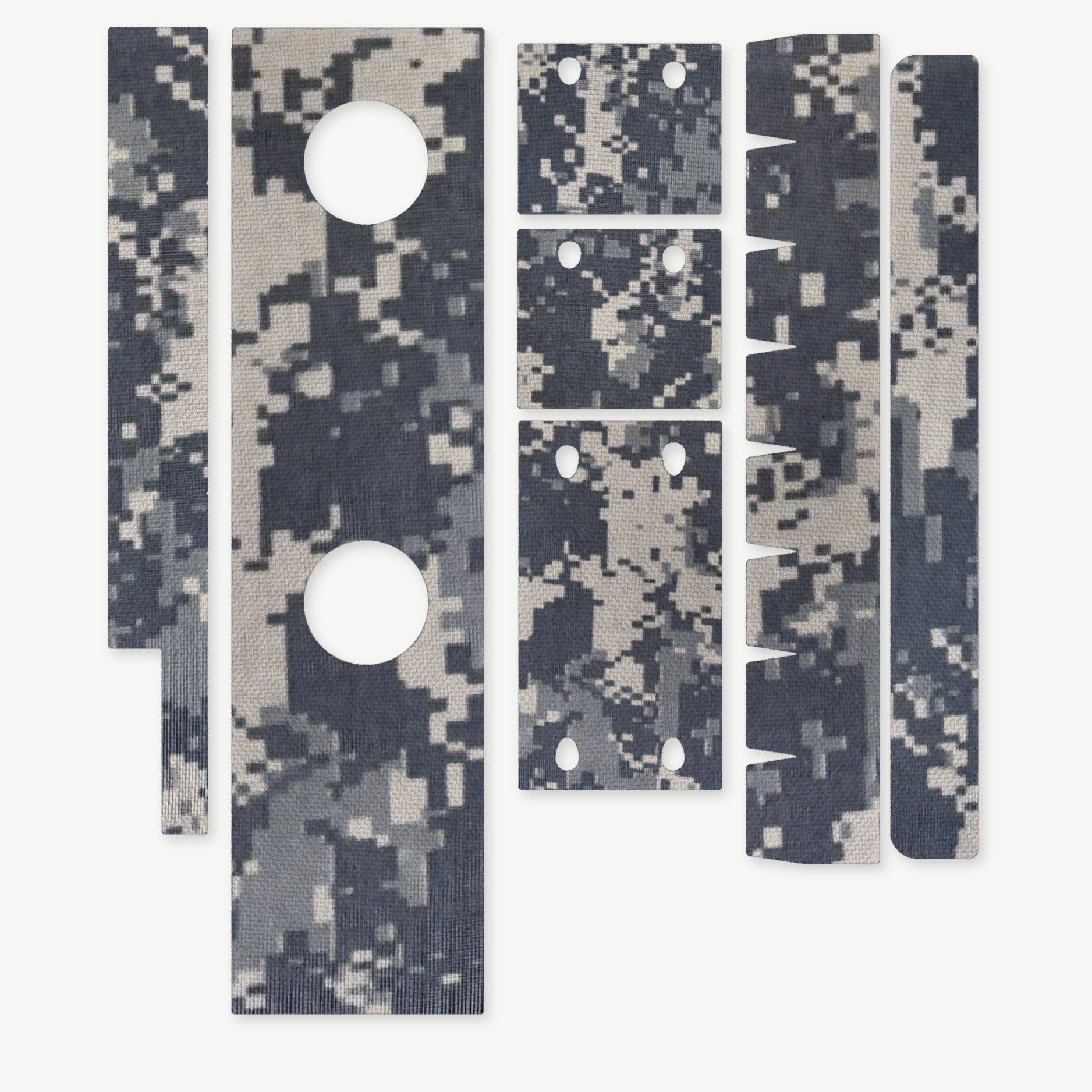 Optic Wrap Kit for Aimpoint CompM2 - die-cut Cordura 1000D kit pieces in ACU - Combat Textiles