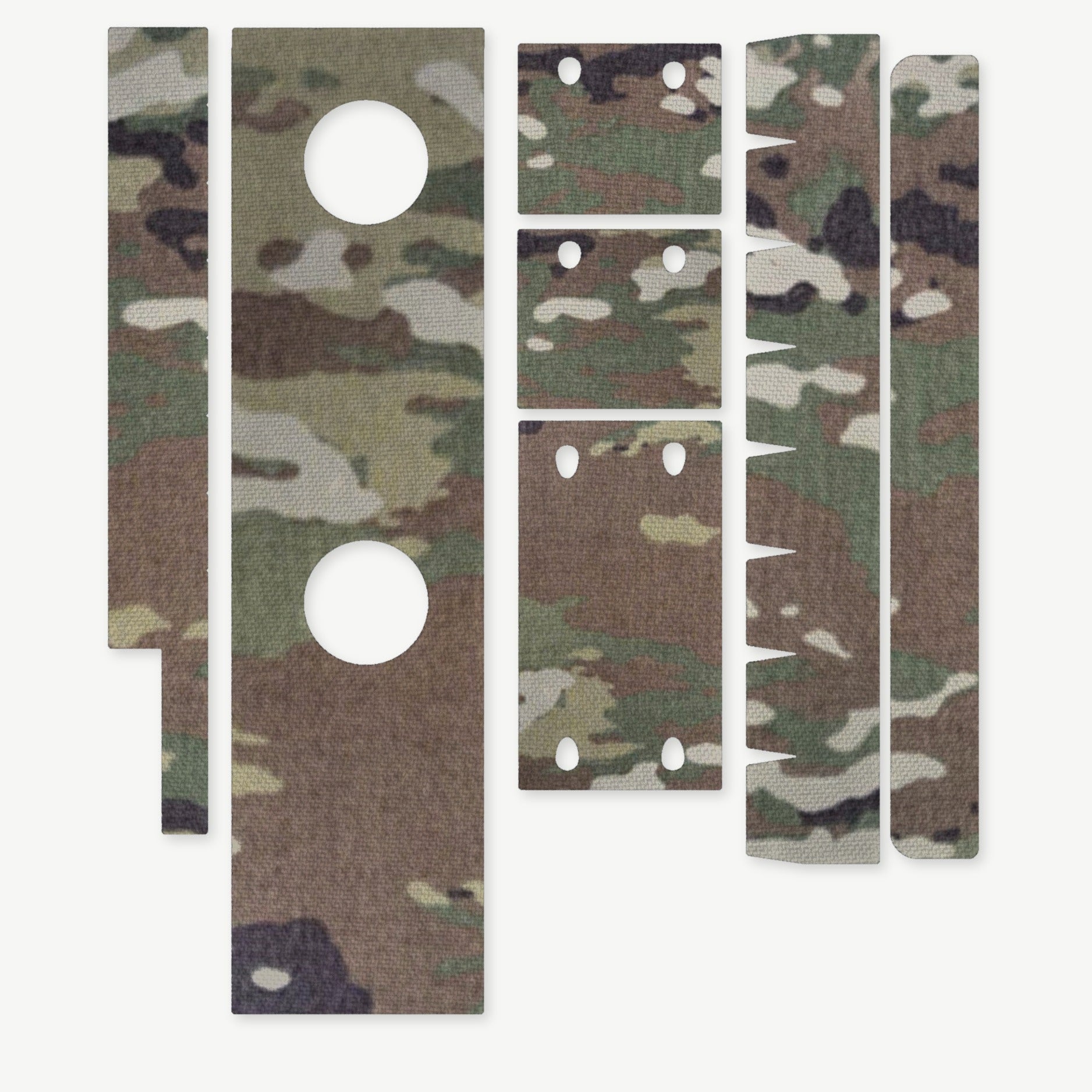 Optic Wrap Kit for Aimpoint CompM2 - die-cut Cordura 1000D kit pieces in MultiCam - Combat Textiles