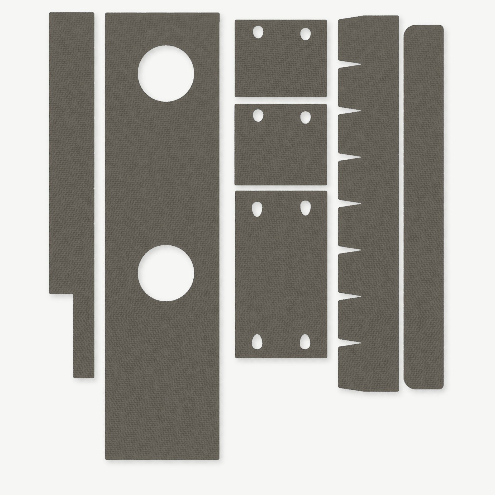 Optic Wrap Kit for Aimpoint CompM2 - die-cut Cordura 1000D kit pieces in Ranger Green - Combat Textiles