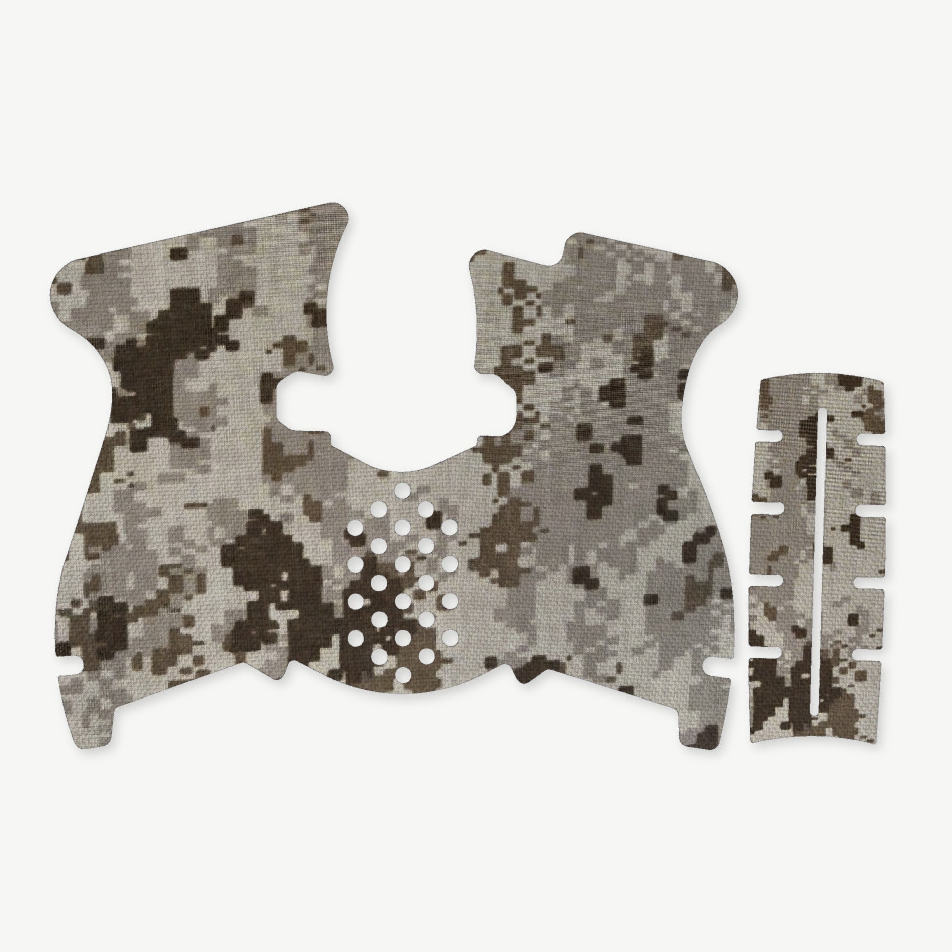 Grip Kit for Taurus GX4 - die-cut Cordura 1000D kit pieces in ACU (Desert) - Combat Textiles
