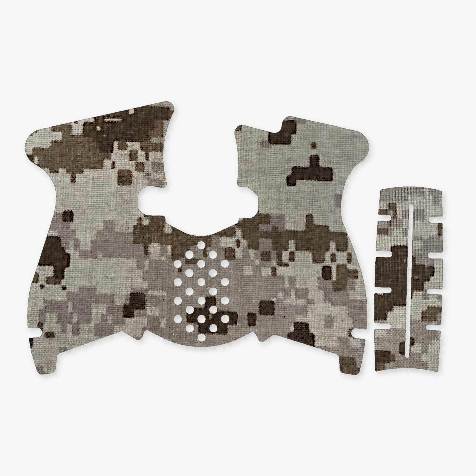 Grip Kit for Taurus GX4 - die-cut Cordura 1000D kit pieces in ACU (Desert) - Combat Textiles