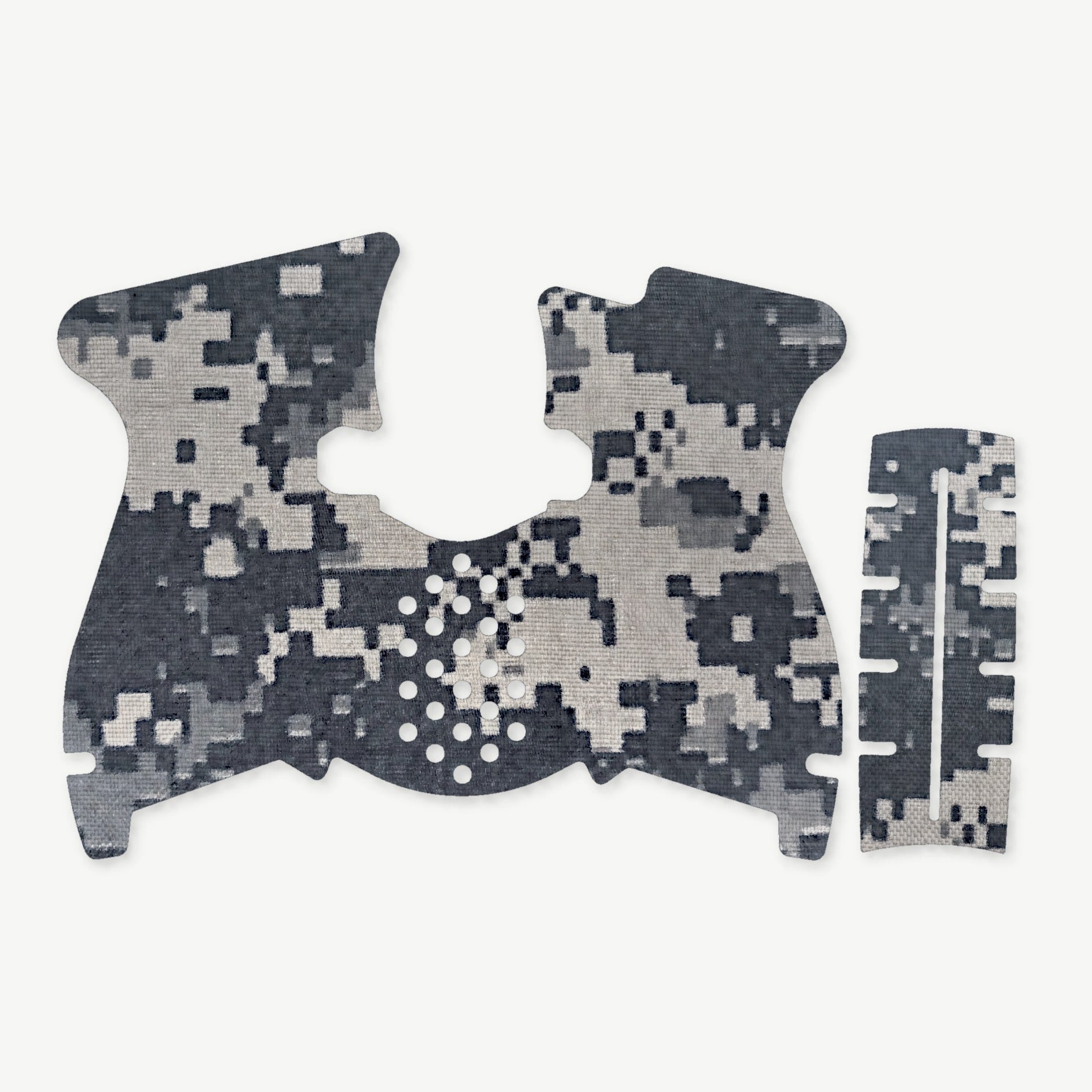 Grip Kit for Taurus GX4 - die-cut Cordura 1000D kit pieces in ACU - Combat Textiles