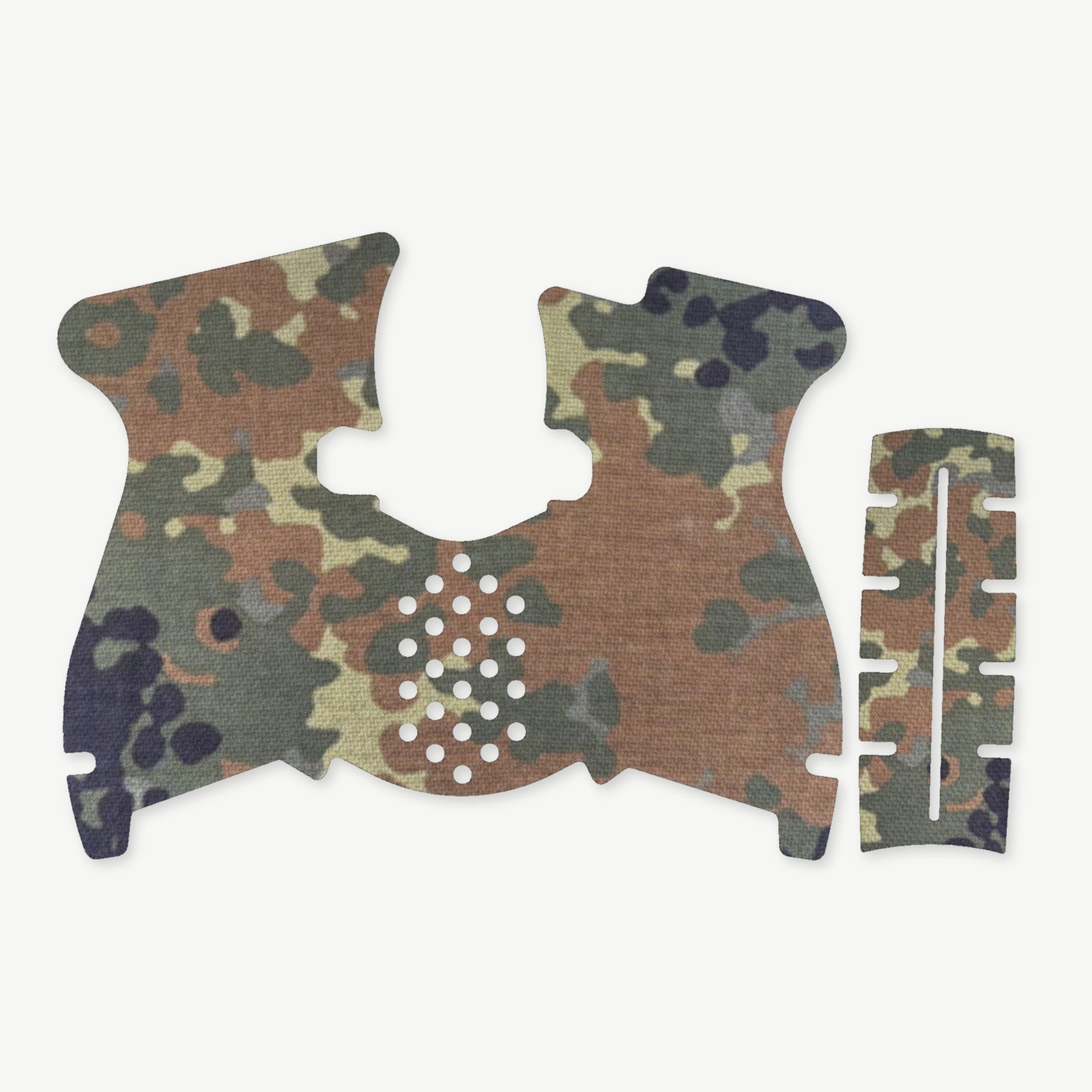 Grip Kit for Taurus GX4 - die-cut Cordura 1000D kit pieces in Flecktarn - Combat Textiles