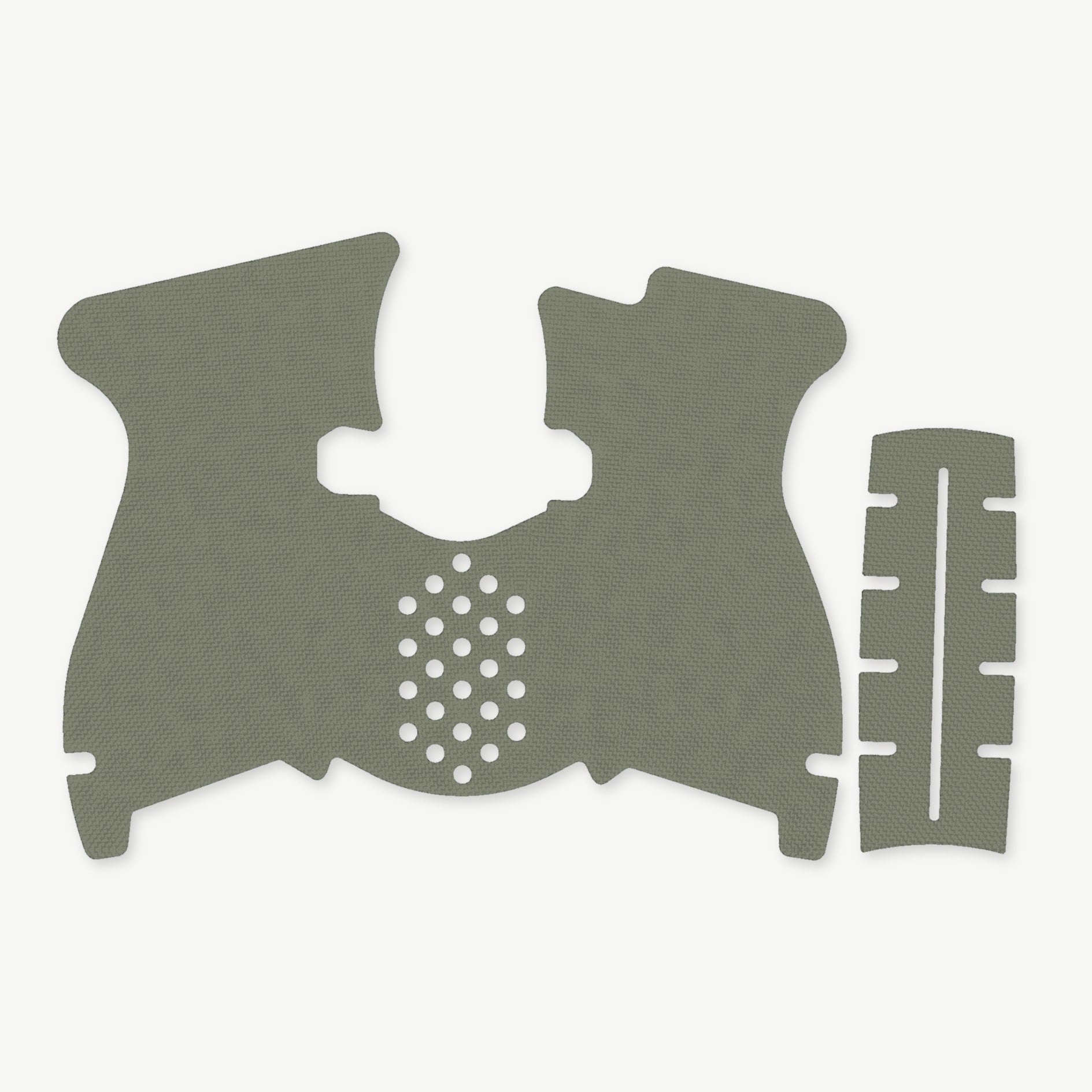 Grip Kit for Taurus GX4 - die-cut Cordura 1000D kit pieces in OD Green - Combat Textiles