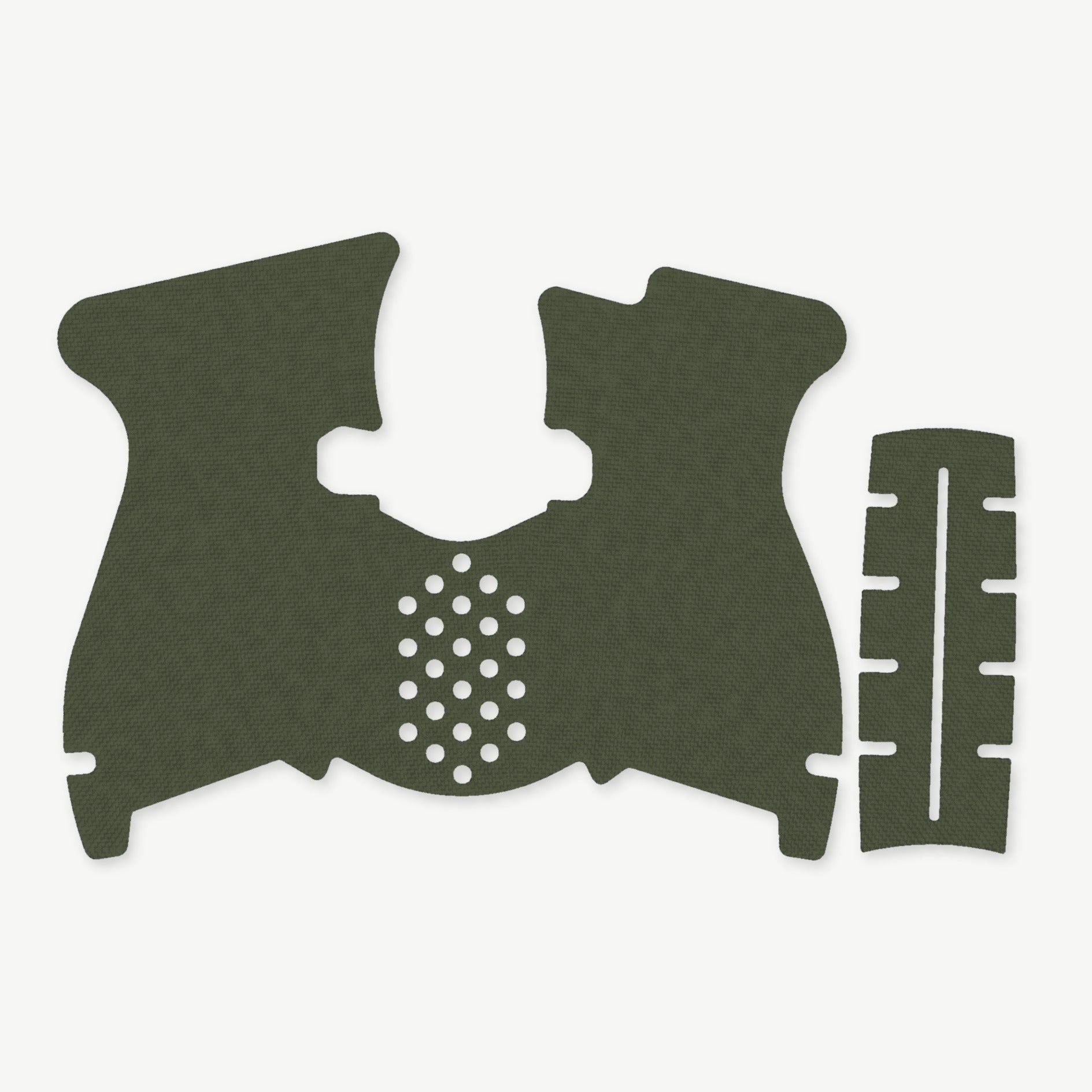 Grip Kit for Taurus GX4 - die-cut Cordura 1000D kit pieces in OD Green - Combat Textiles