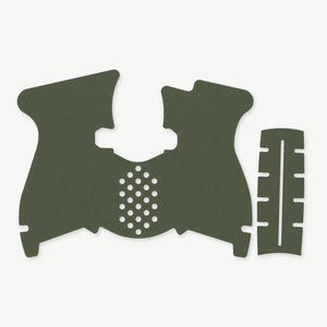 Grip Kit for Taurus GX4 - die-cut Cordura 1000D kit pieces in Ranger Green - Combat Textiles