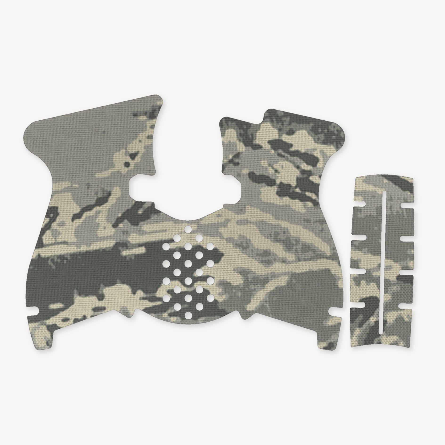 Grip Kit for Taurus GX4 - die-cut Cordura 1000D kit pieces in Tiger Stripe (ABU) - Combat Textiles