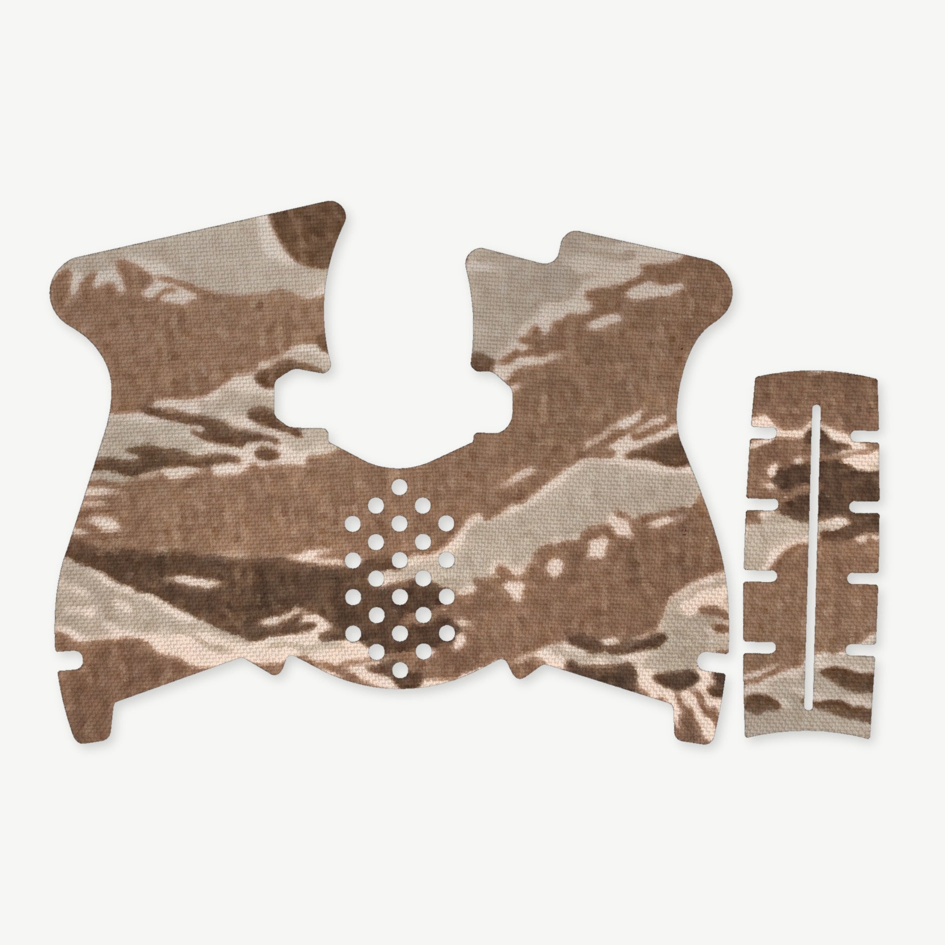 Grip Kit for Taurus GX4 - die-cut Cordura 1000D kit pieces in Tiger Stripe (Desert) - Combat Textiles