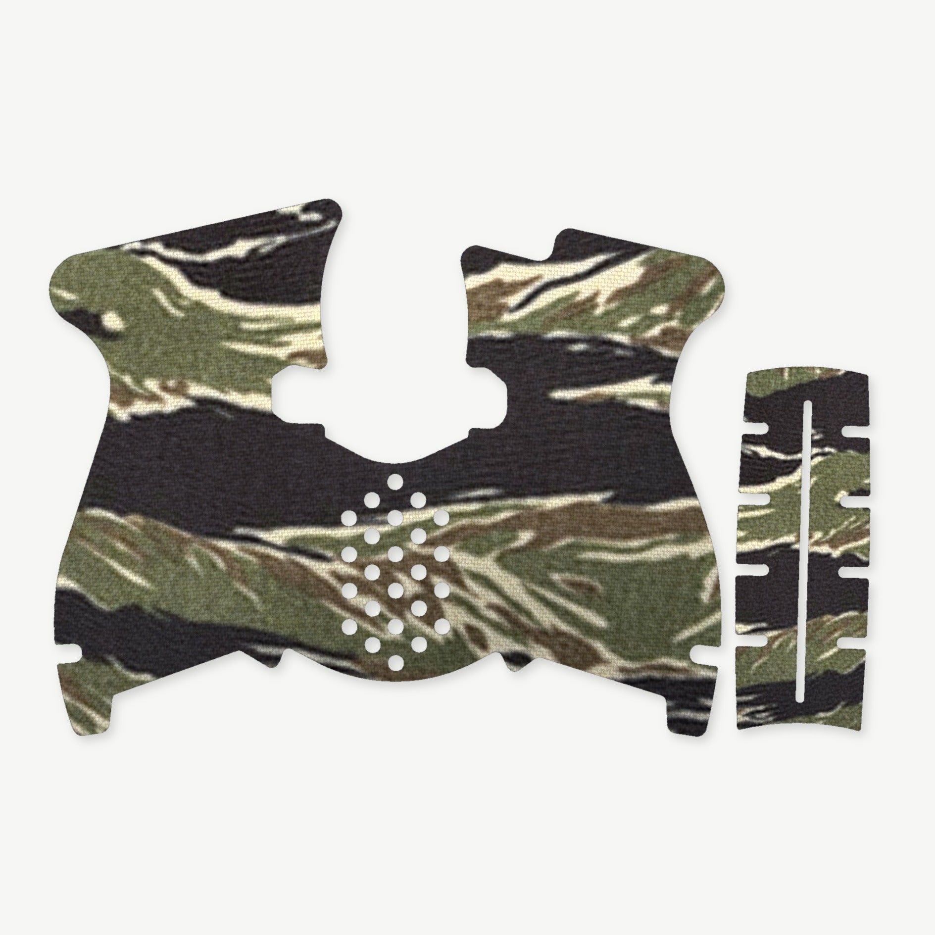 Grip Kit for Taurus GX4 - die-cut Cordura 1000D kit pieces in Tiger Stripe (Green/Black) - Combat Textiles