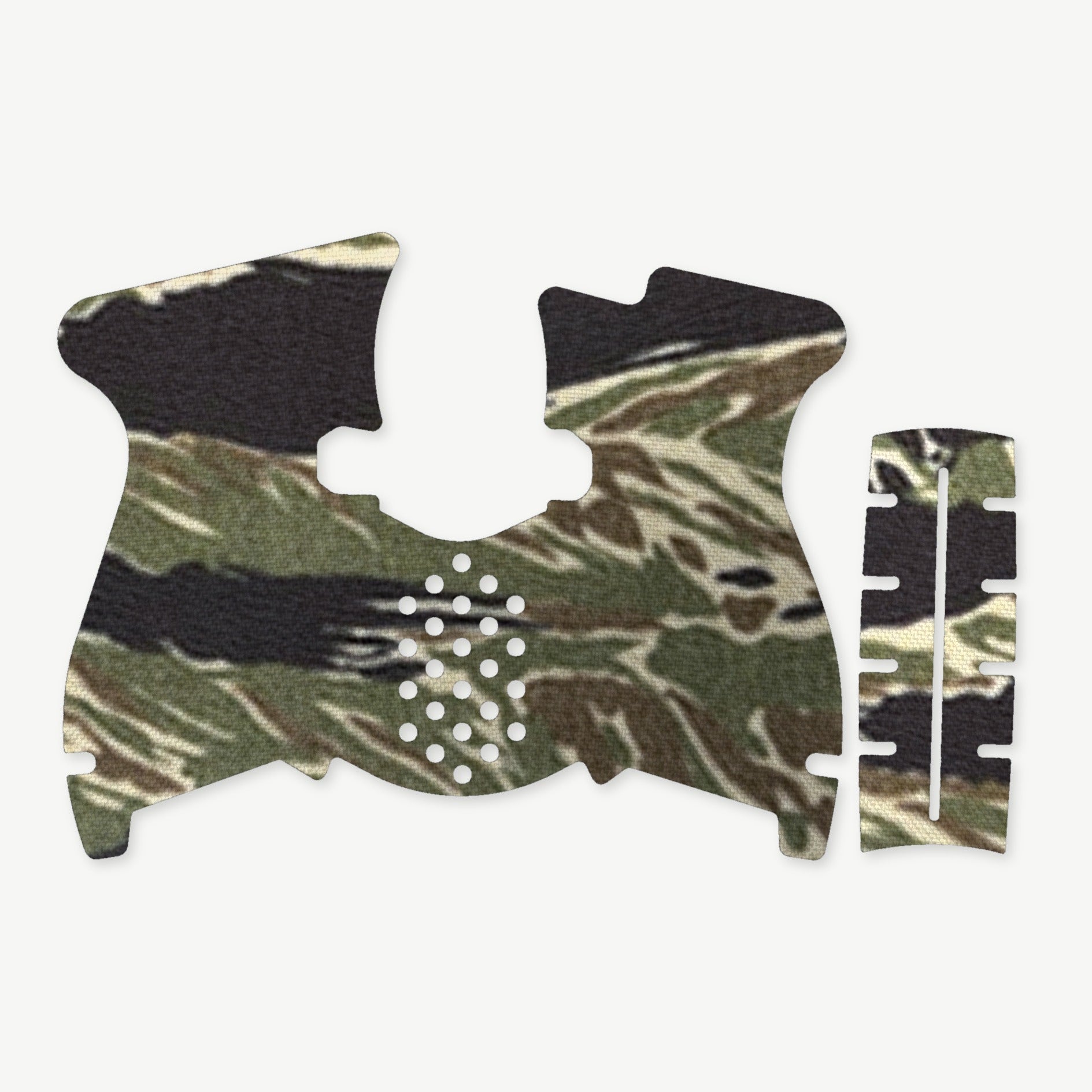 Grip Kit for Taurus GX4 - die-cut Cordura 1000D kit pieces in Tiger Stripe (Green/Black) - Combat Textiles
