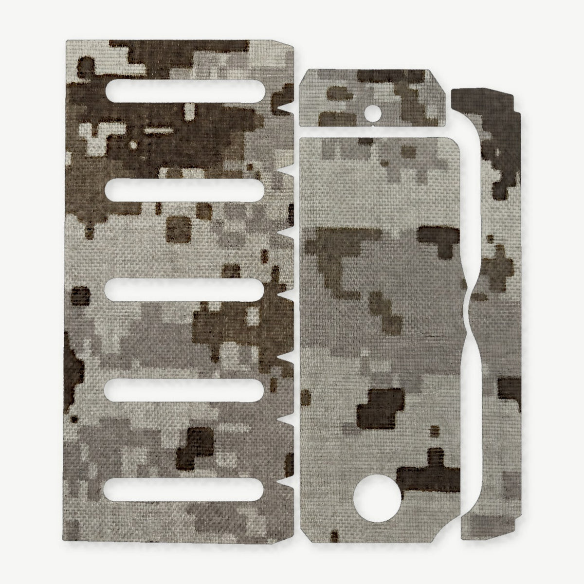 Light Wrap Kit for Modlite PL-350 (PLHv2, v3/OKW v2) - die-cut Cordura 1000D kit pieces in ACU (Desert) - Combat Textiles