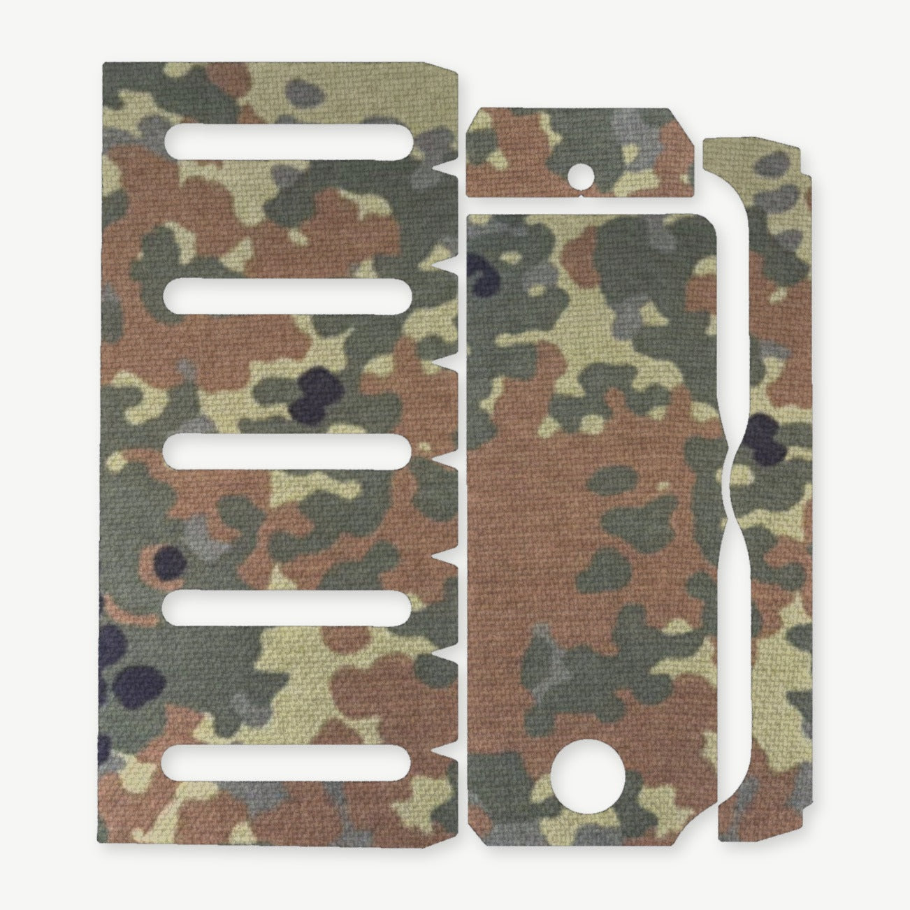 Light Wrap Kit for Modlite PL-350 (PLHv2, v3/OKW v2) - die-cut Cordura 1000D kit pieces in Flecktarn - Combat Textiles