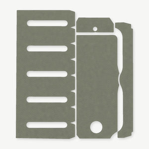 Light Wrap Kit for Modlite PL-350 (PLHv2, v3/OKW v2) - die-cut Cordura 1000D kit pieces in OD Green - Combat Textiles