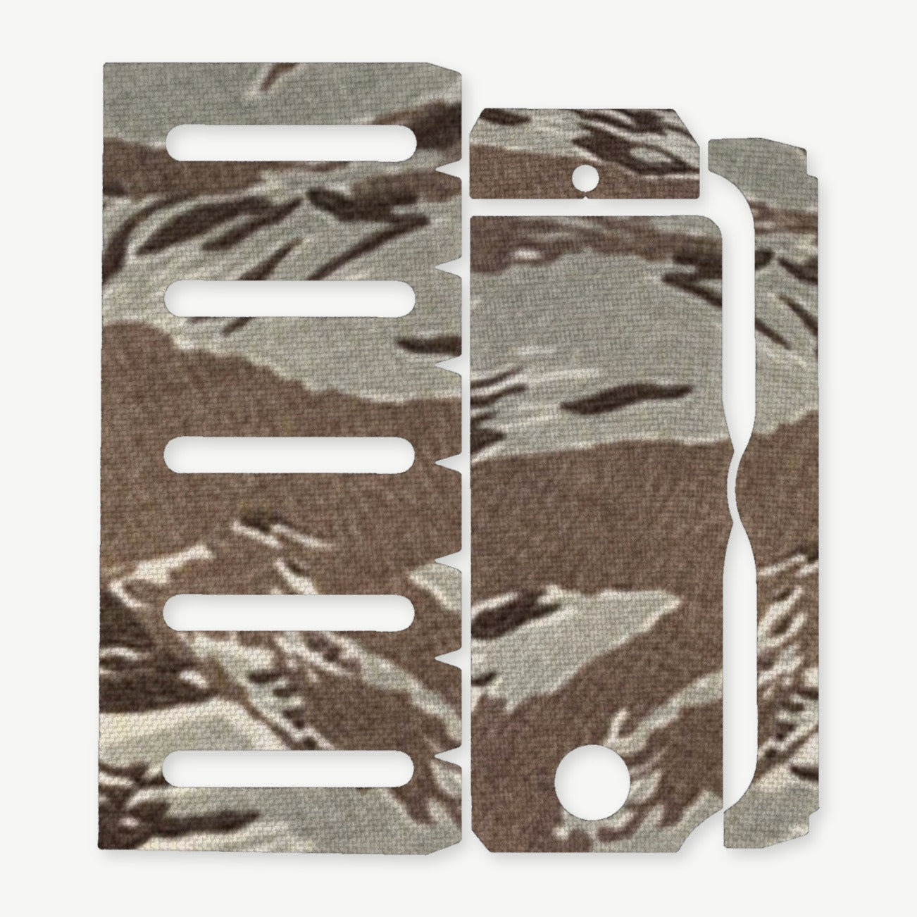 Light Wrap Kit for Modlite PL-350 (PLHv2, v3/OKW v2) - die-cut Cordura 1000D kit pieces in Tiger Stripe (ABU) - Combat Textiles