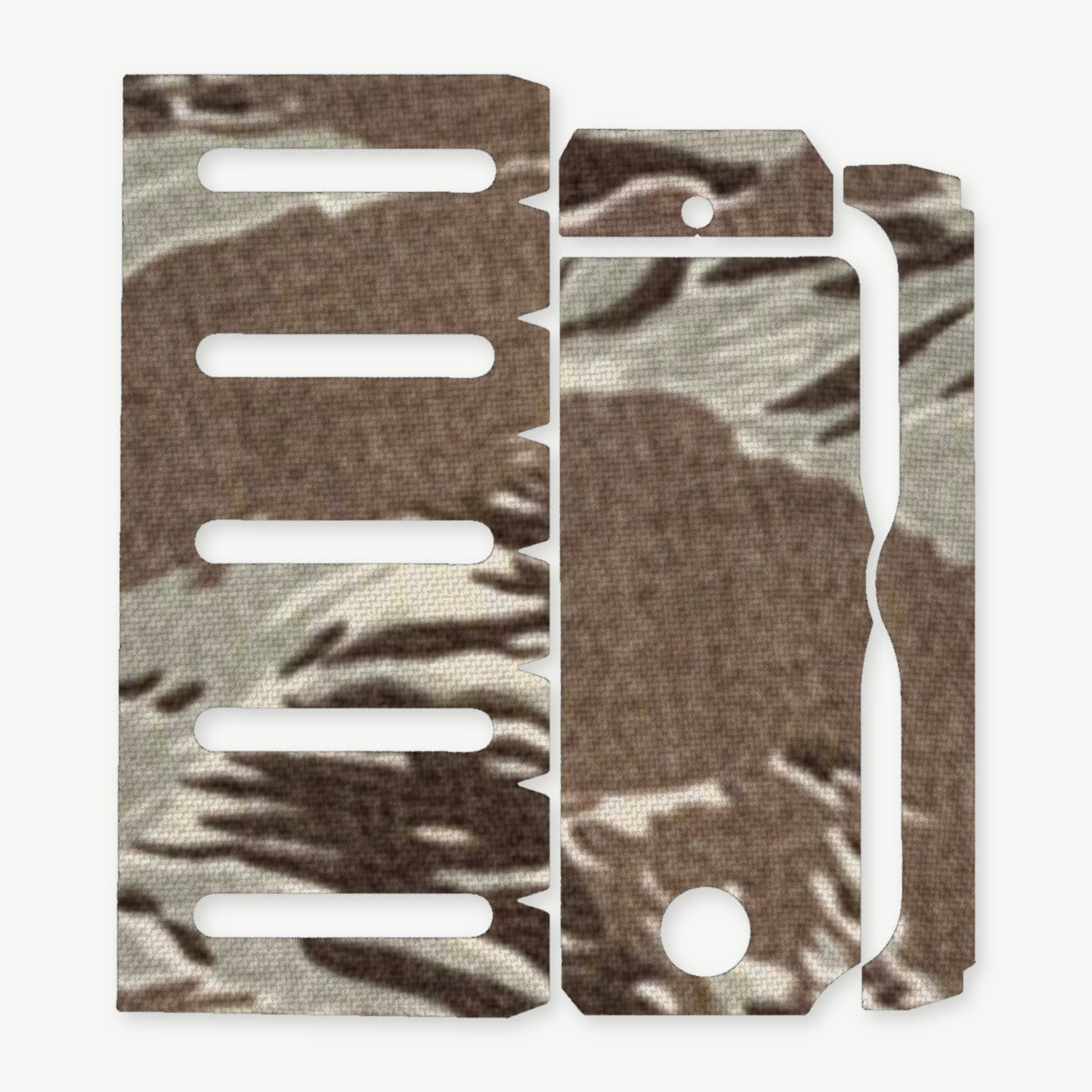Light Wrap Kit for Modlite PL-350 (PLHv2, v3/OKW v2) - die-cut Cordura 1000D kit pieces in Tiger Stripe (ABU) - Combat Textiles