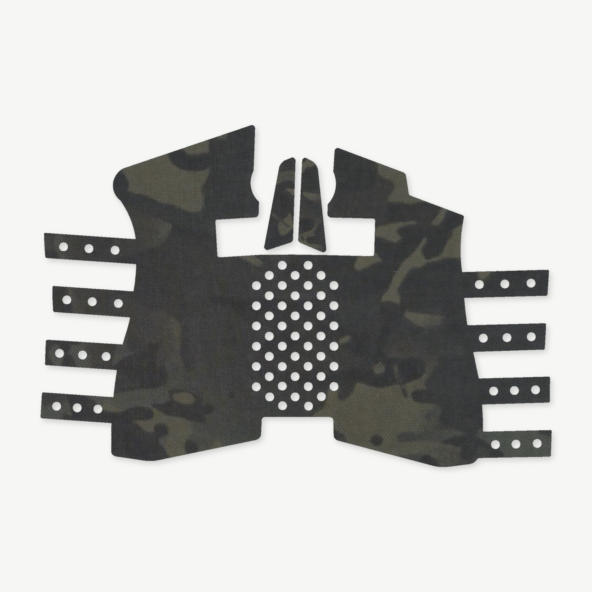 Grip Kit for Shadow Systems CR920XP / CR920X - die-cut Cordura 1000D kit pieces in MultiCam Black - Combat Textiles