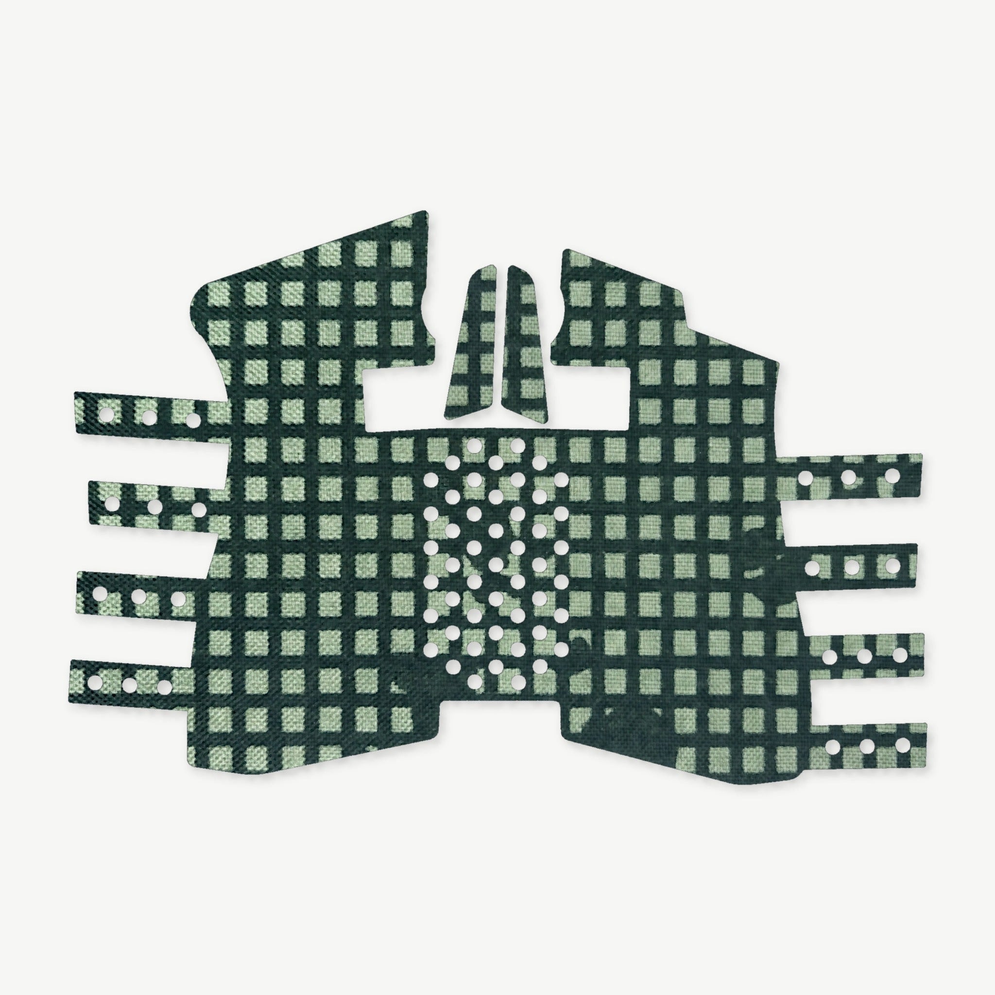 Grip Kit for Shadow Systems CR920XP / CR920X - die-cut Cordura 1000D kit pieces in Desert Night Camo - Combat Textiles