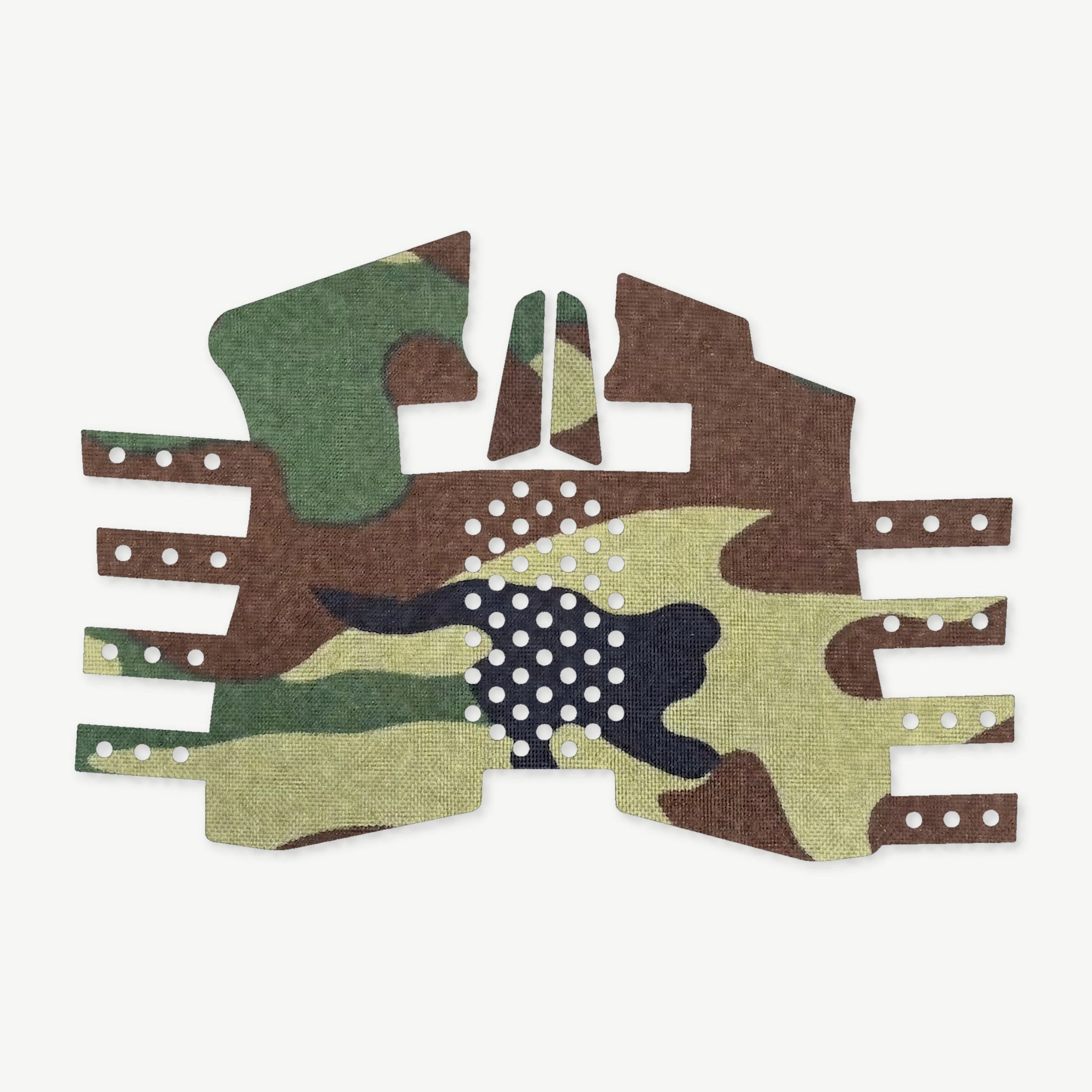 Grip Kit for Shadow Systems CR920XP / CR920X - die-cut Cordura 1000D kit pieces in M81 Woodland - Combat Textiles
