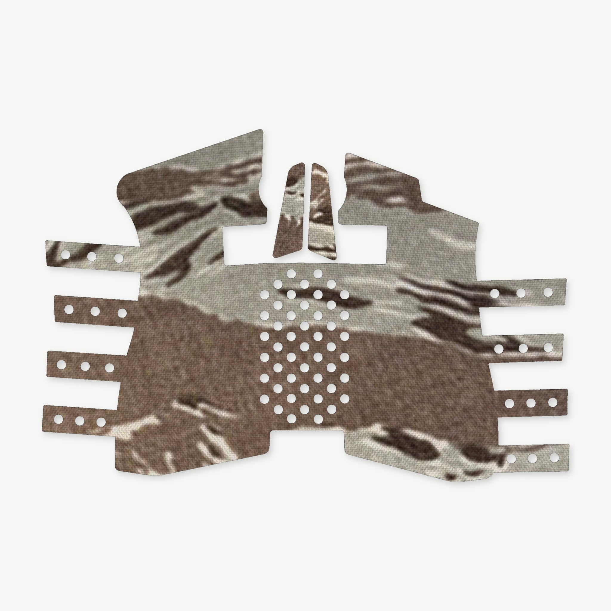 Grip Kit for Shadow Systems CR920XP / CR920X - die-cut Cordura 1000D kit pieces in Tiger Stripe (ABU) - Combat Textiles