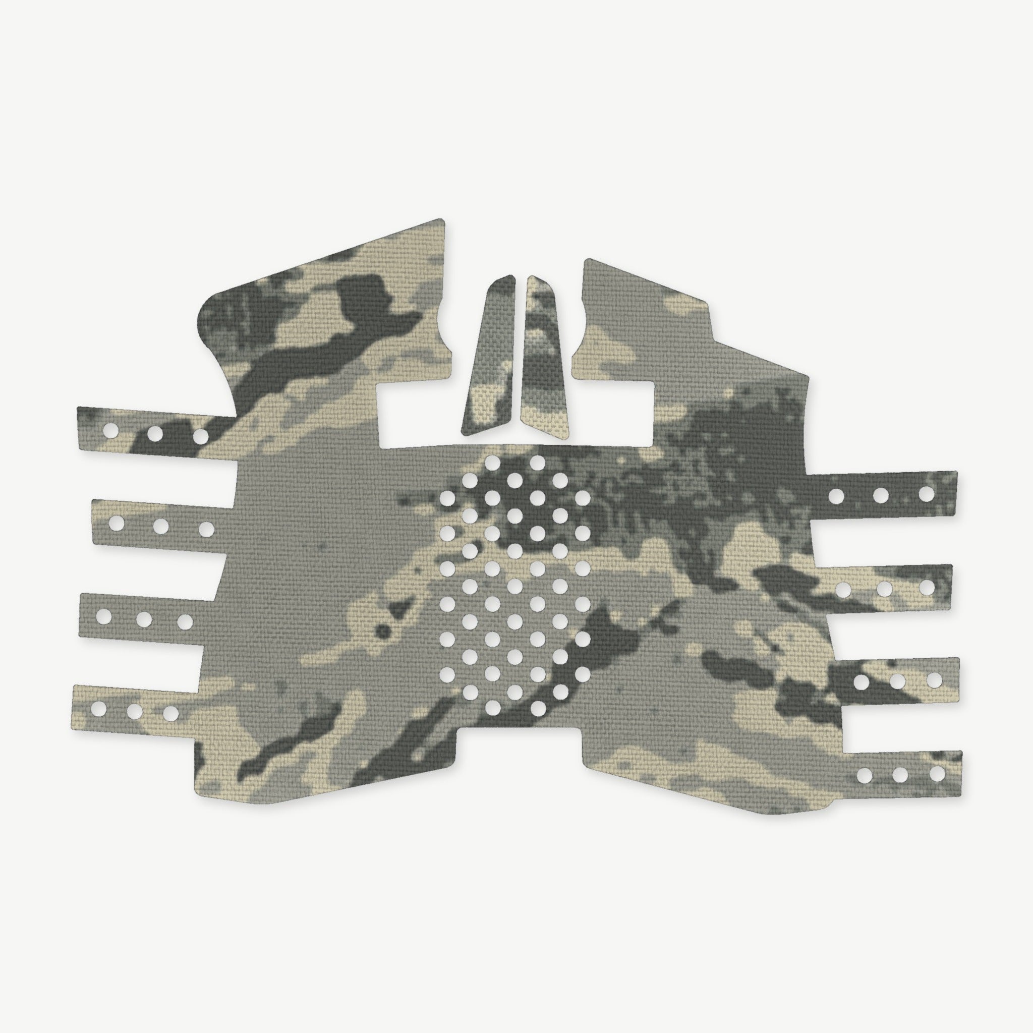 Grip Kit for Shadow Systems CR920XP / CR920X - die-cut Cordura 1000D kit pieces in Tiger Stripe (ABU) - Combat Textiles