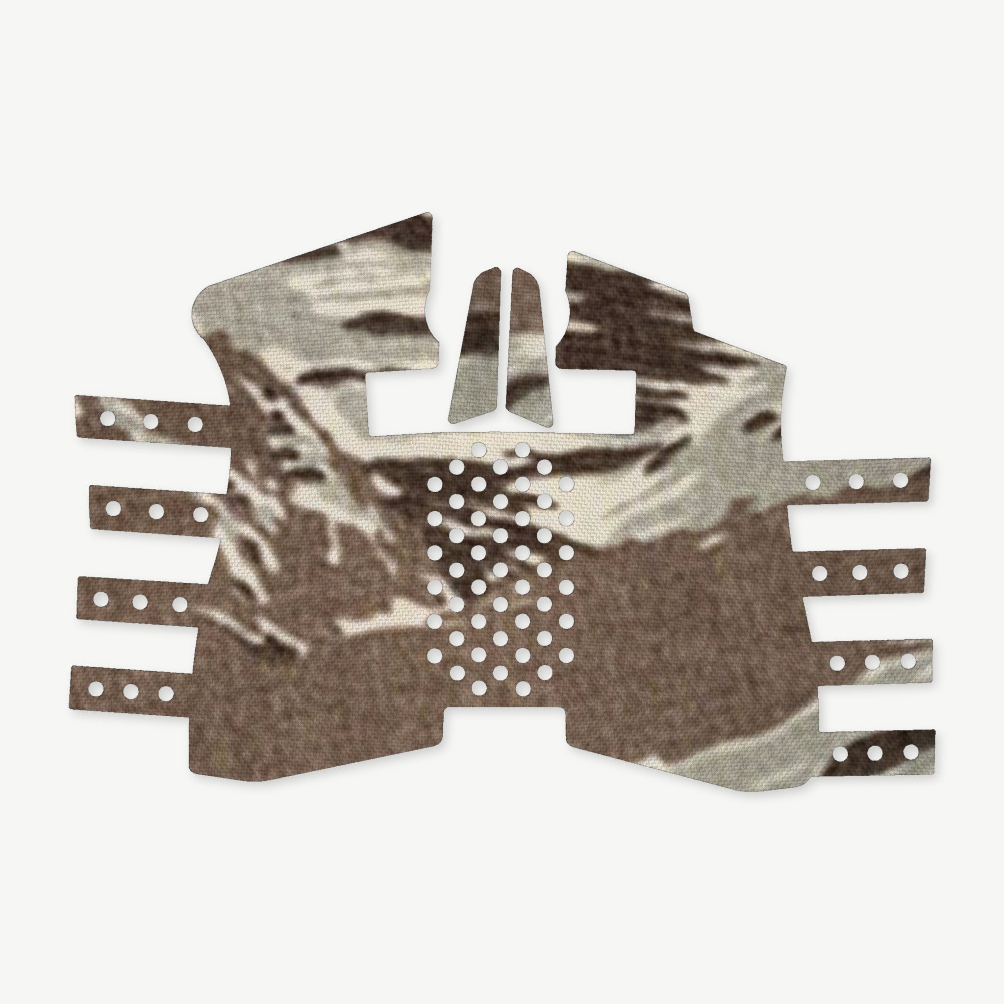 Grip Kit for Shadow Systems CR920XP / CR920X - die-cut Cordura 1000D kit pieces in Tiger Stripe (ABU) - Combat Textiles