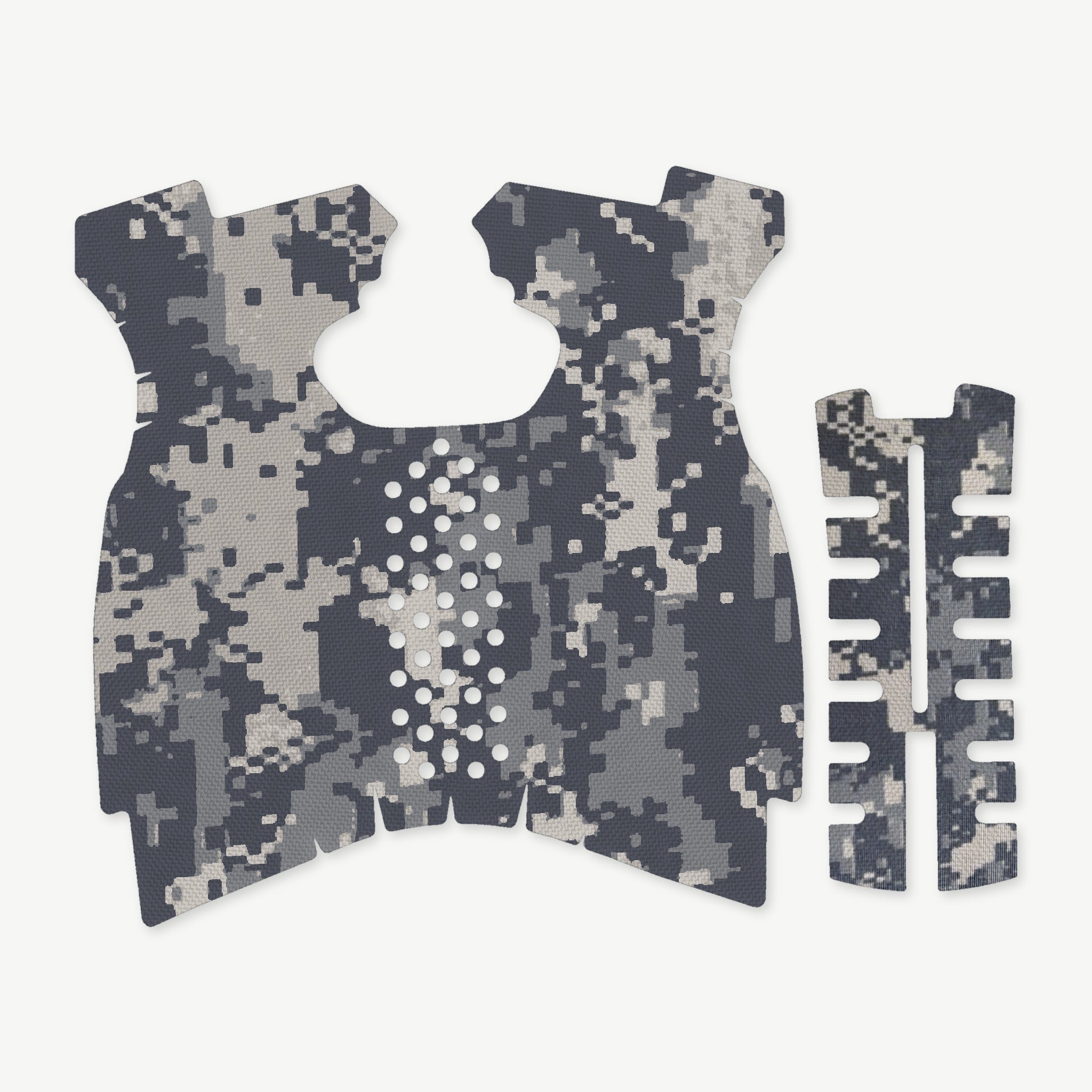 Grip Kit for Springfield XDM 9mm/.40 S&W (Full Size) - die-cut Cordura 1000D kit pieces in ACU - Combat Textiles