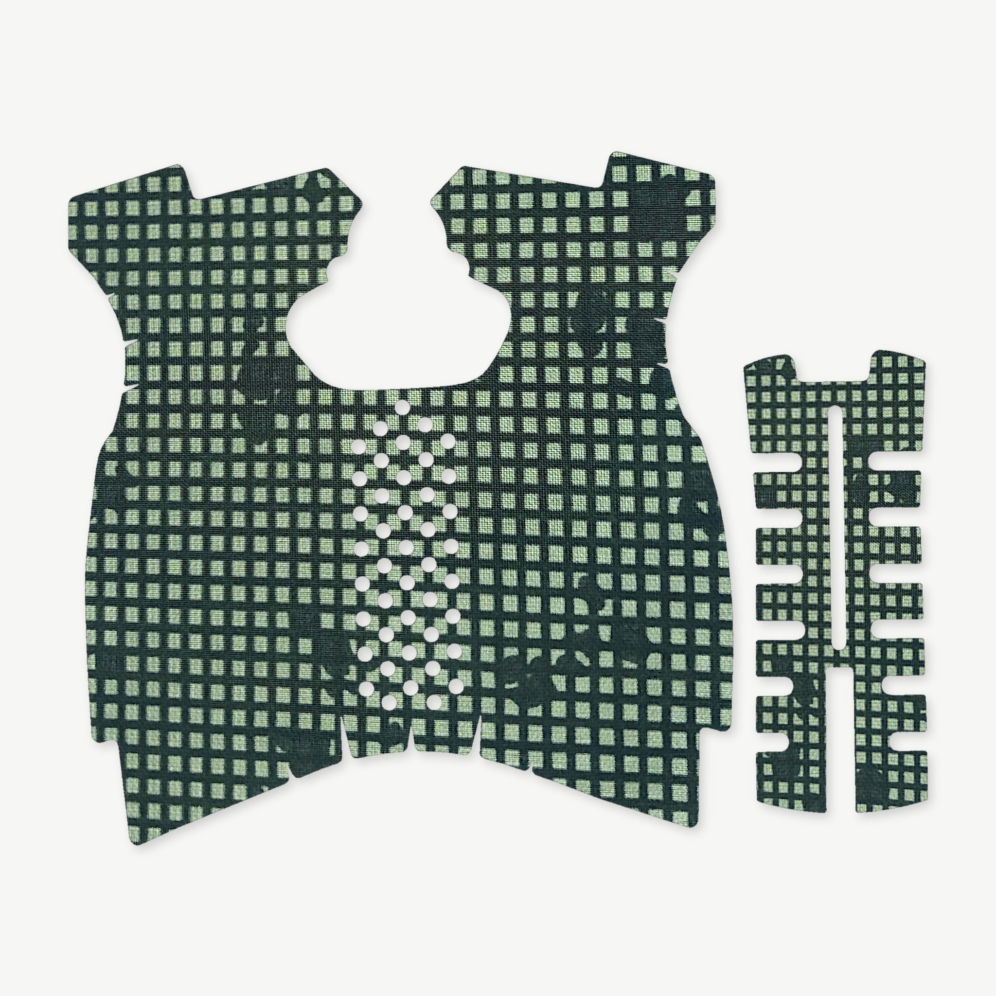 Grip Kit for Springfield XDM 9mm/.40 S&W (Full Size) - die-cut Cordura 1000D kit pieces in Desert Night Camo - Combat Textiles