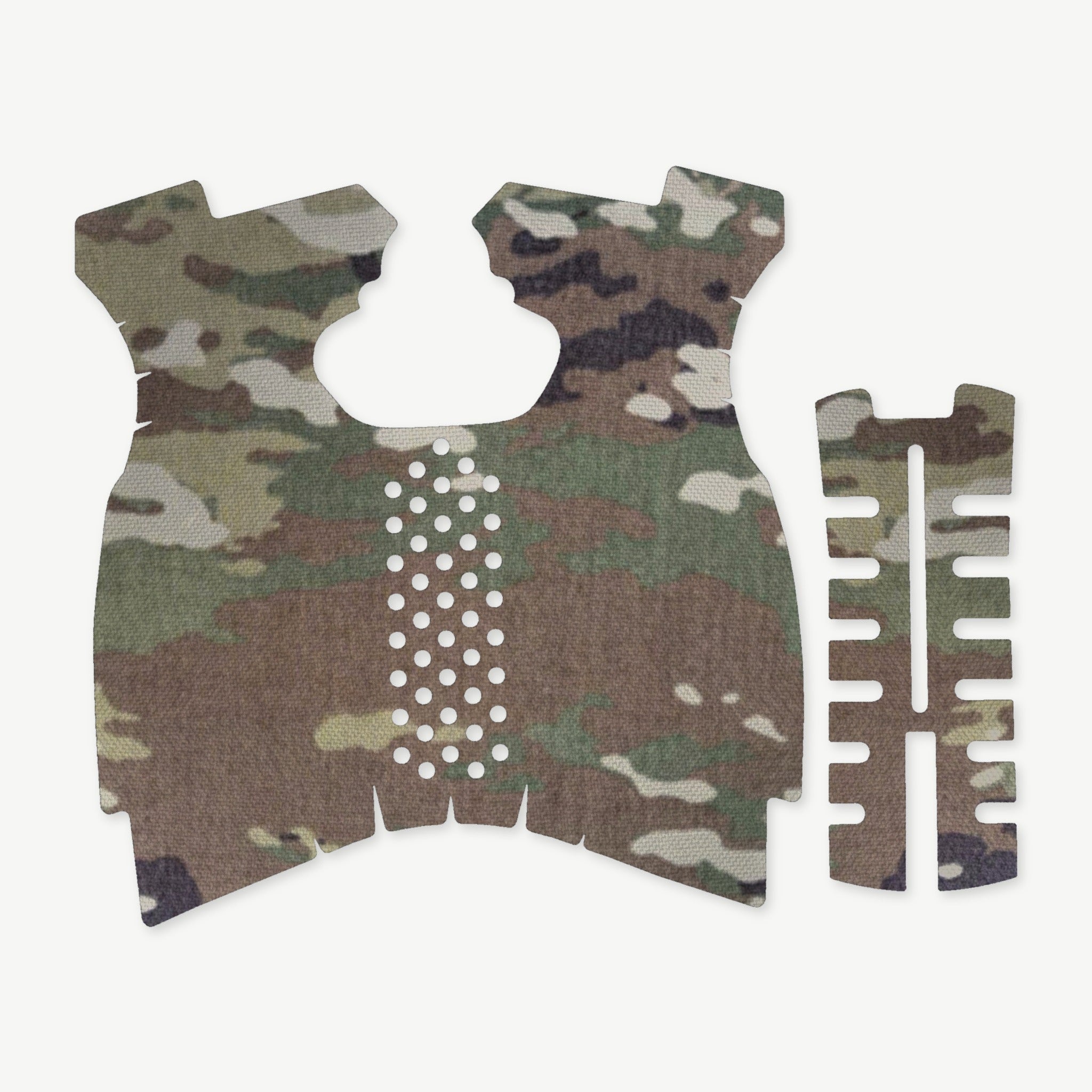 Grip Kit for Springfield XDM 9mm/.40 S&W (Full Size) - die-cut Cordura 1000D kit pieces in MultiCam - Combat Textiles