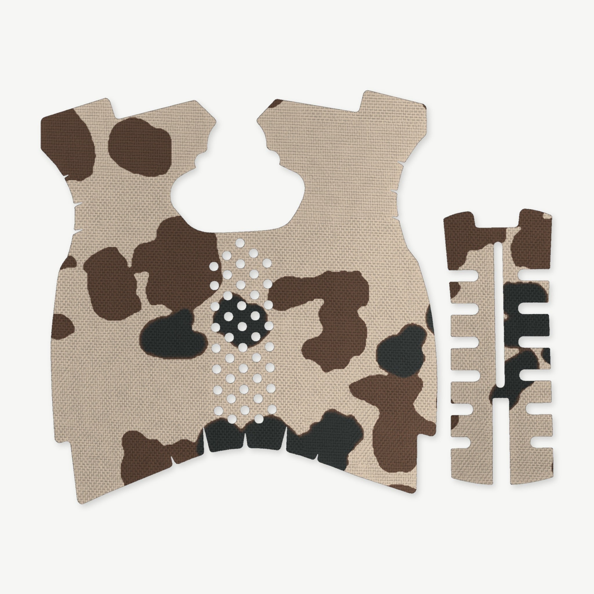 Grip Kit for Springfield XDM 9mm/.40 S&W (Full Size) - die-cut Cordura 1000D kit pieces in Tropentarn - Combat Textiles