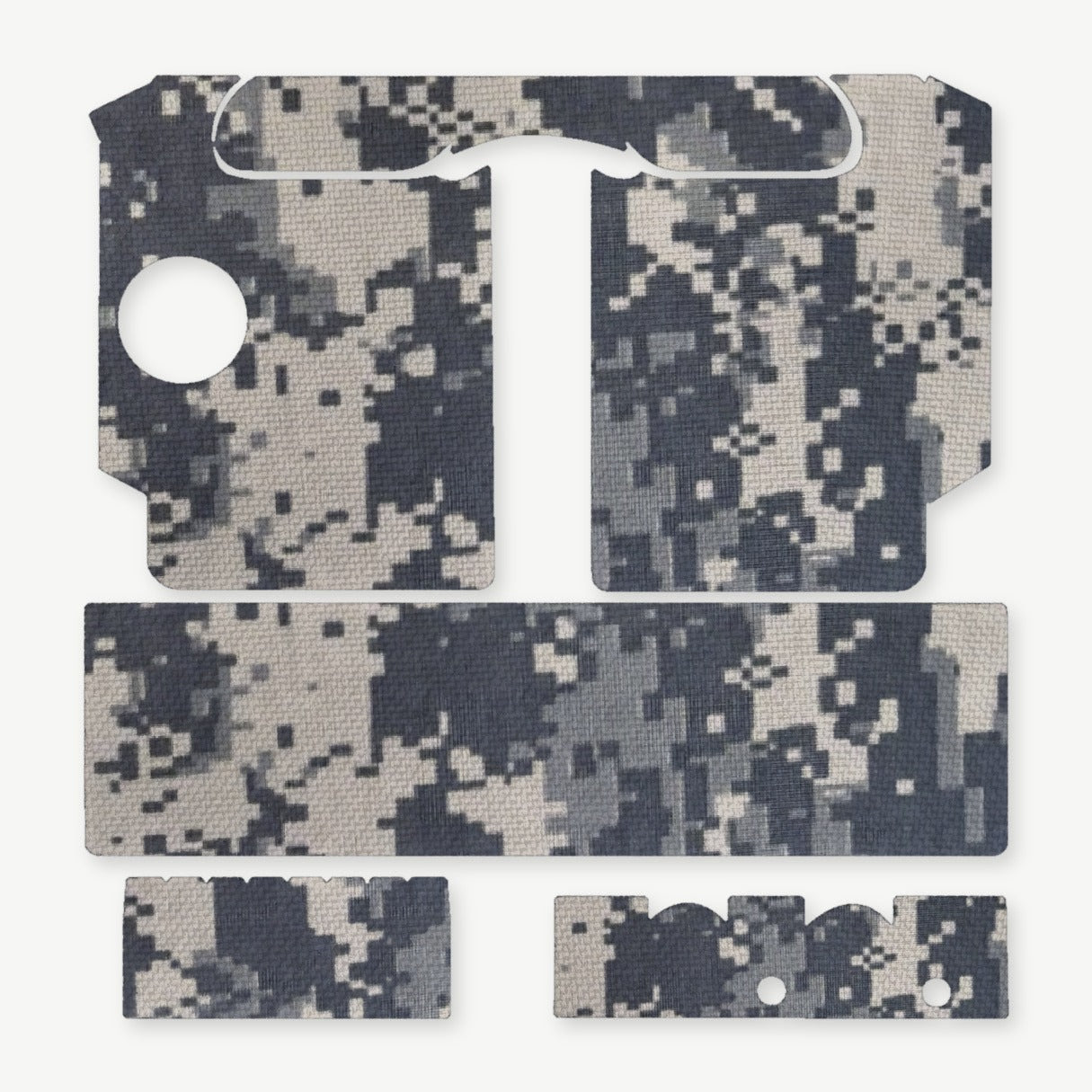 Light Wrap Kit for SureFire X400/X400U - die-cut Cordura 1000D kit pieces in ACU - Combat Textiles