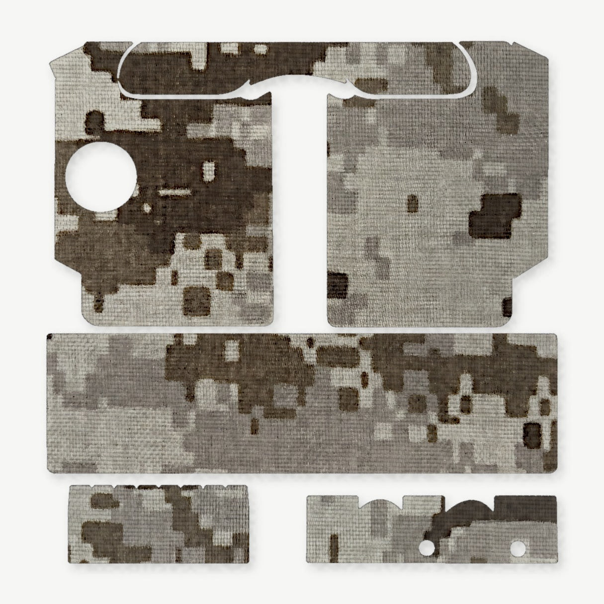 Light Wrap Kit for SureFire X400/X400U - die-cut Cordura 1000D kit pieces in ACU (Desert) - Combat Textiles