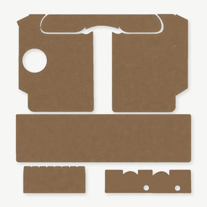 Light Wrap Kit for SureFire X400/X400U - die-cut Cordura 1000D kit pieces in Coyote - Combat Textiles