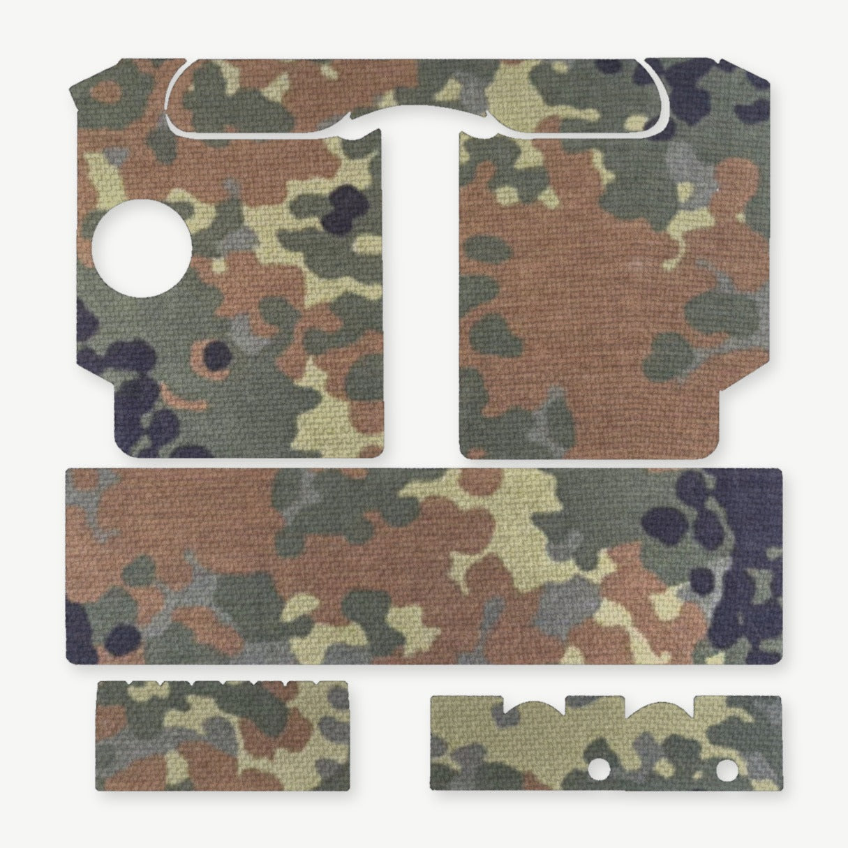 Light Wrap Kit for SureFire X400/X400U - die-cut Cordura 1000D kit pieces in Flecktarn - Combat Textiles