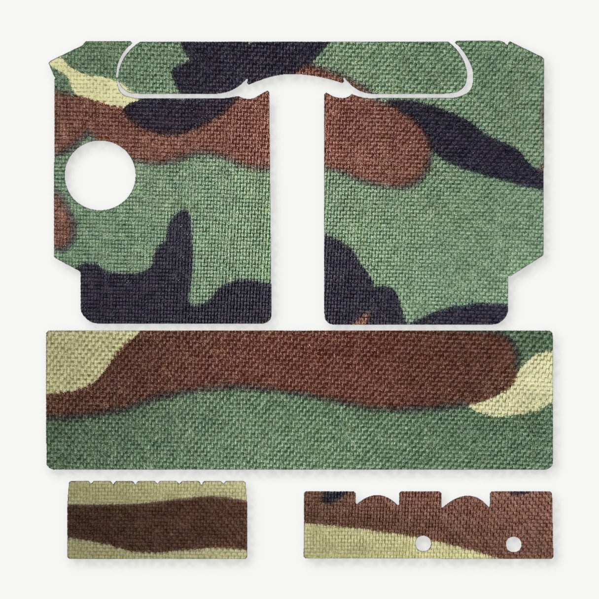 Light Wrap Kit for SureFire X400/X400U - die-cut Cordura 1000D kit pieces in M81 Woodland - Combat Textiles