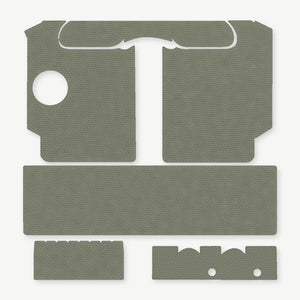 Light Wrap Kit for SureFire X400/X400U - die-cut Cordura 1000D kit pieces in OD Green - Combat Textiles