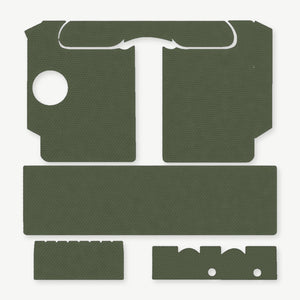 Light Wrap Kit for SureFire X400/X400U - die-cut Cordura 1000D kit pieces in Ranger Green - Combat Textiles