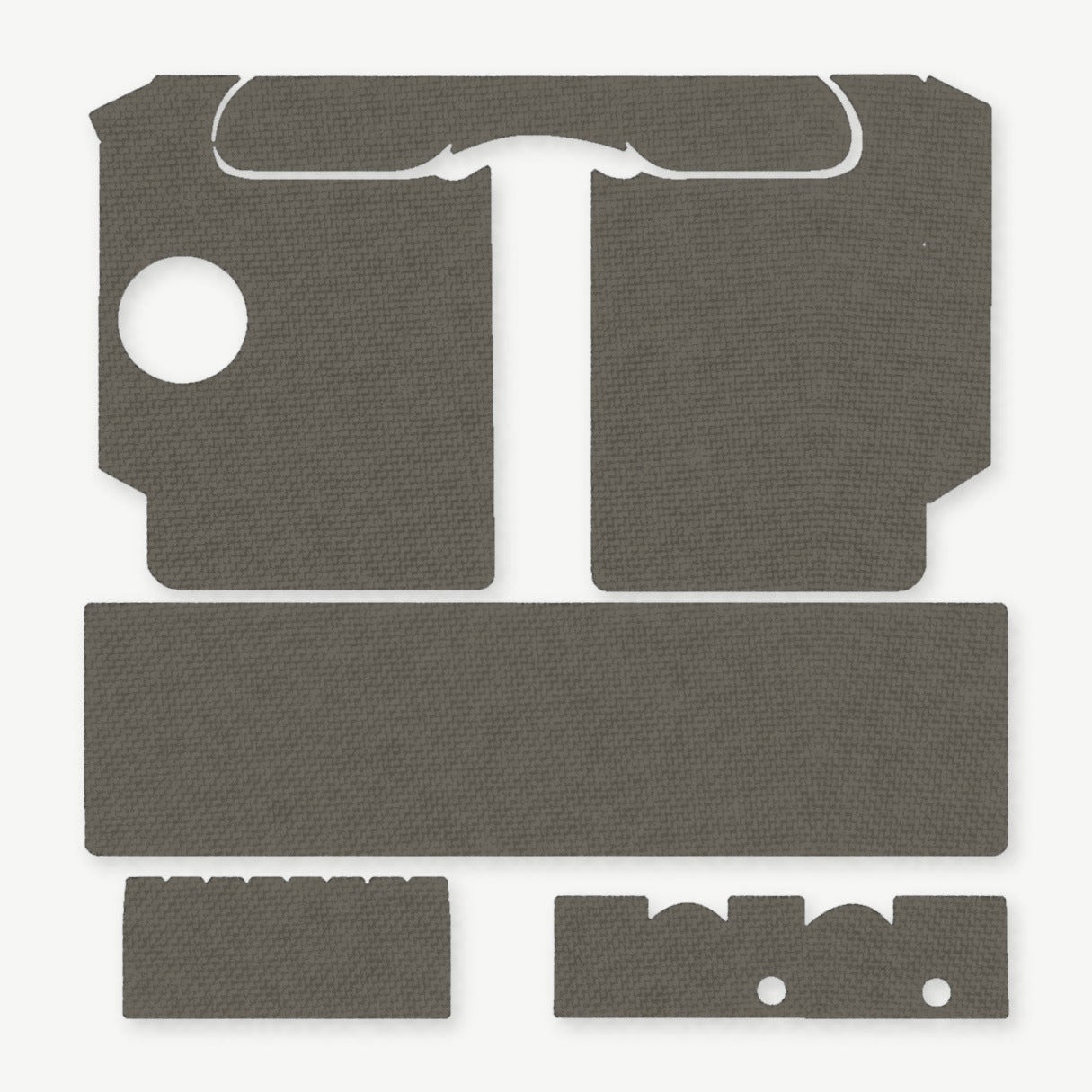 Light Wrap Kit for SureFire X400/X400U - die-cut Cordura 1000D kit pieces in Ranger Green - Combat Textiles