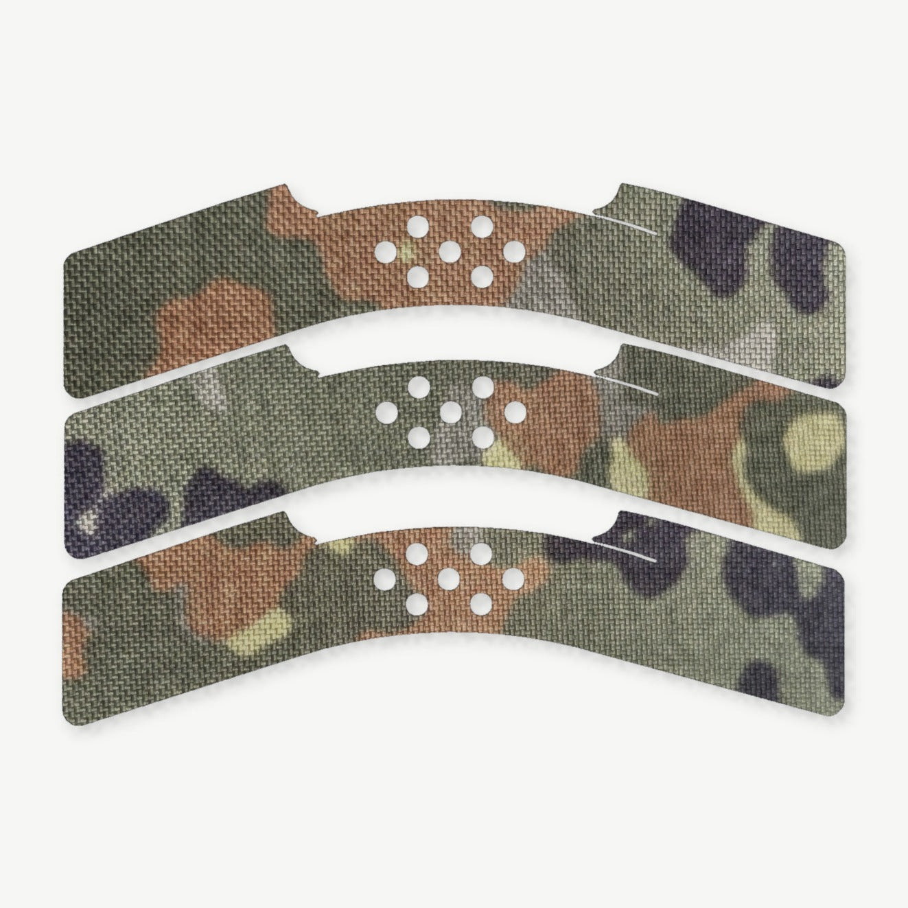 Mag Wrap Kit for Springfield Hellcat (13-Round Extended Magazine) - die-cut Cordura 1000D kit pieces in Flecktarn - Combat Textiles