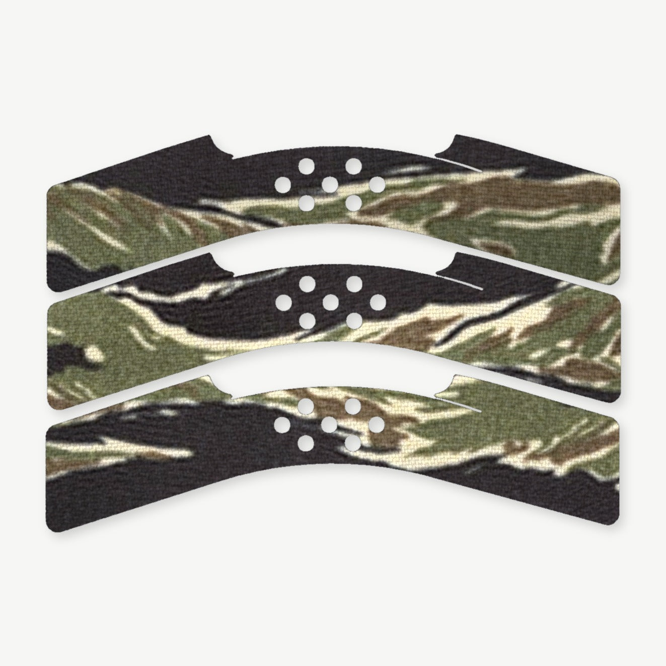 Mag Wrap Kit for Springfield Hellcat (13-Round Extended Magazine) - die-cut Cordura 1000D kit pieces in Tiger Stripe (Green/Black) - Combat Textiles