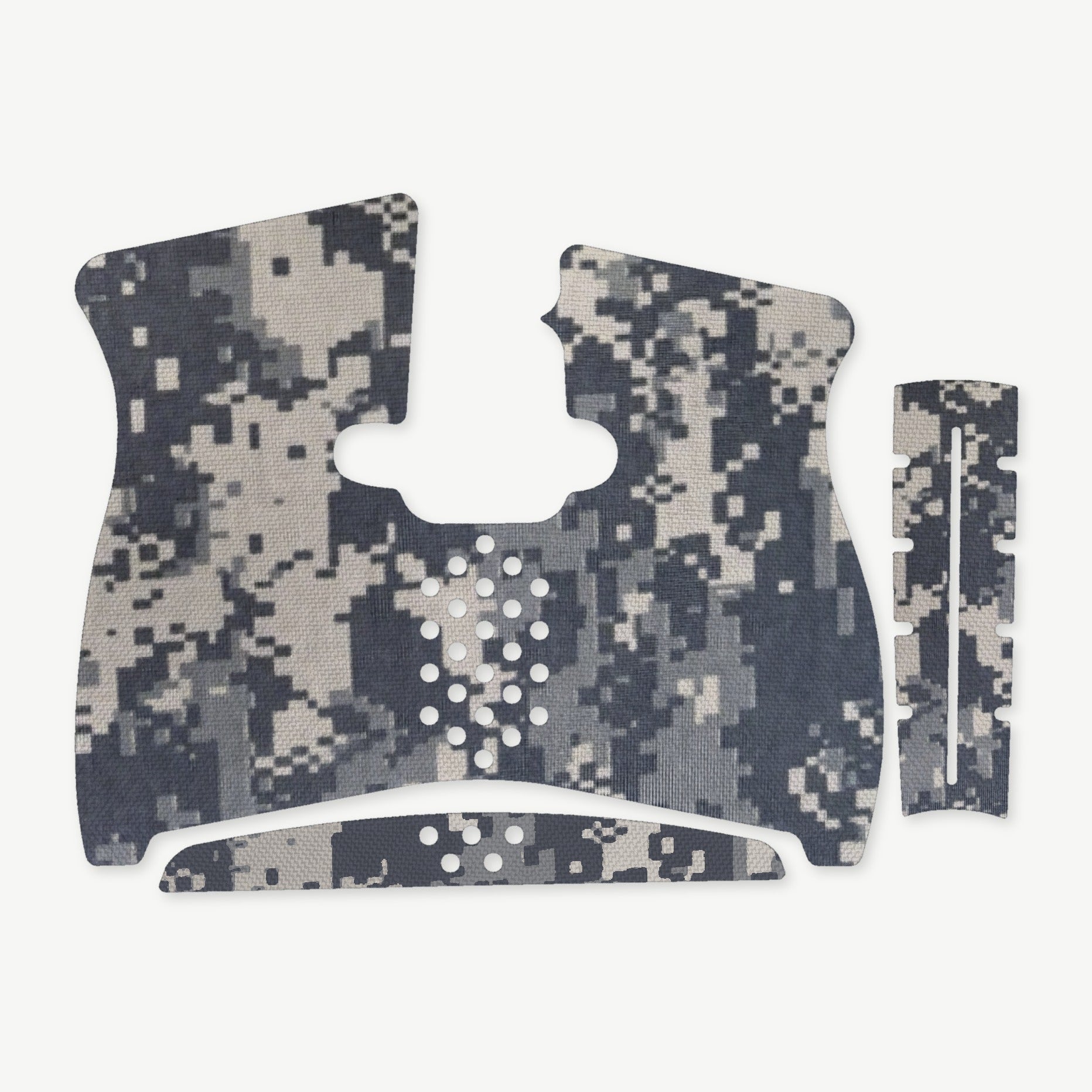 Grip Kit for Taurus G2C - die-cut Cordura 1000D kit pieces in ACU - Combat Textiles