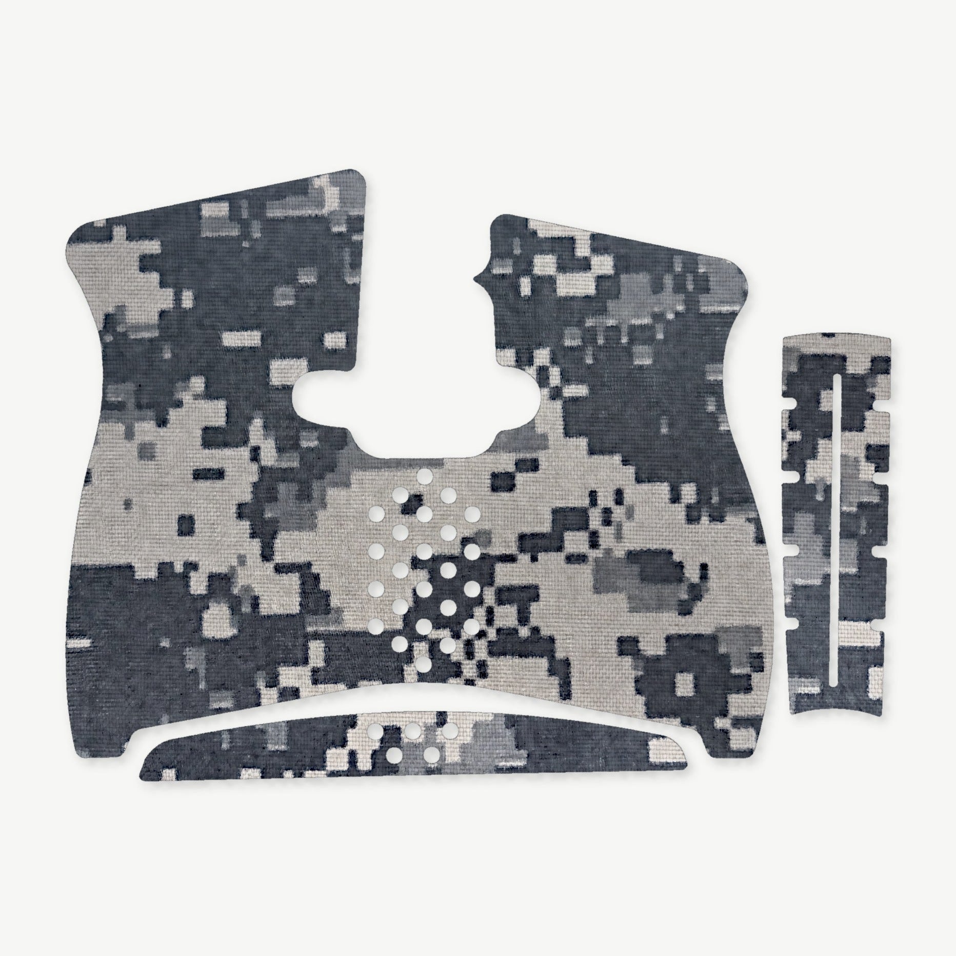 Grip Kit for Taurus G2C - die-cut Cordura 1000D kit pieces in ACU - Combat Textiles