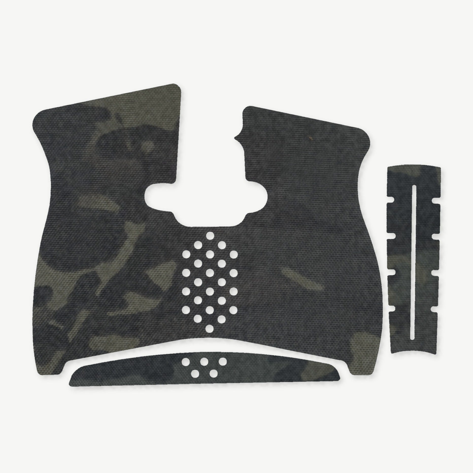 Grip Kit for Taurus G2C - die-cut Cordura 1000D kit pieces in MultiCam Black - Combat Textiles