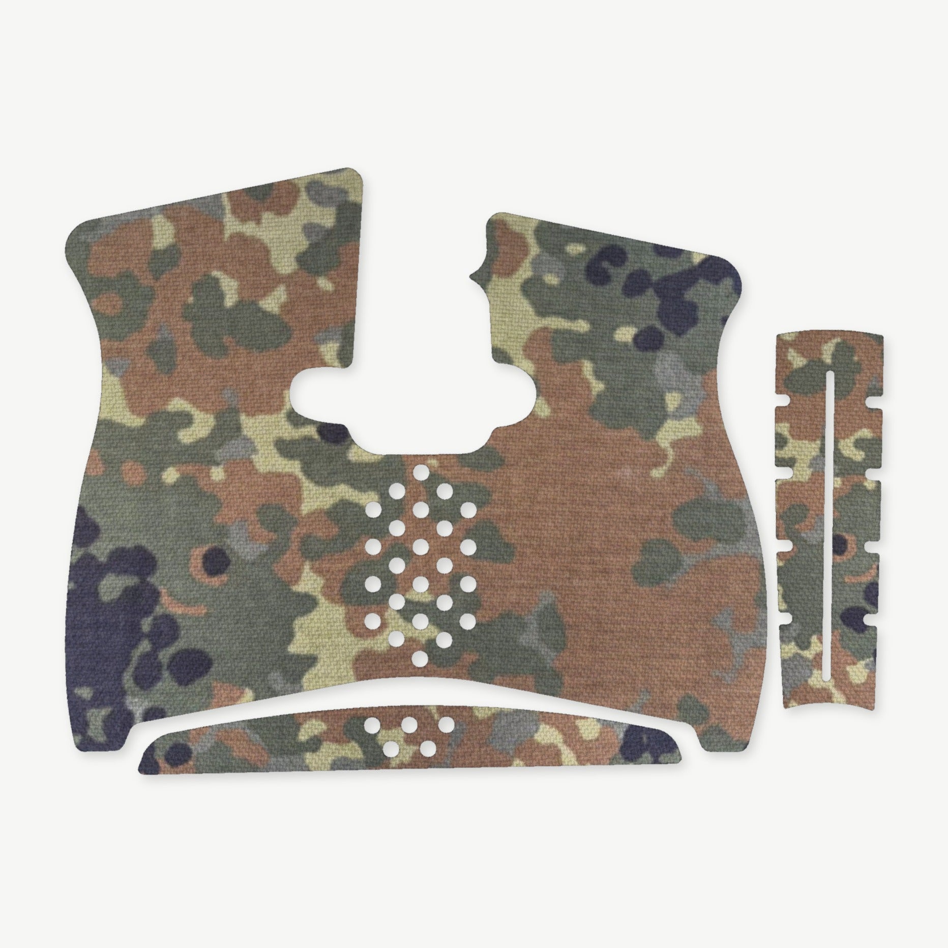 Grip Kit for Taurus G2C - die-cut Cordura 1000D kit pieces in Flecktarn - Combat Textiles