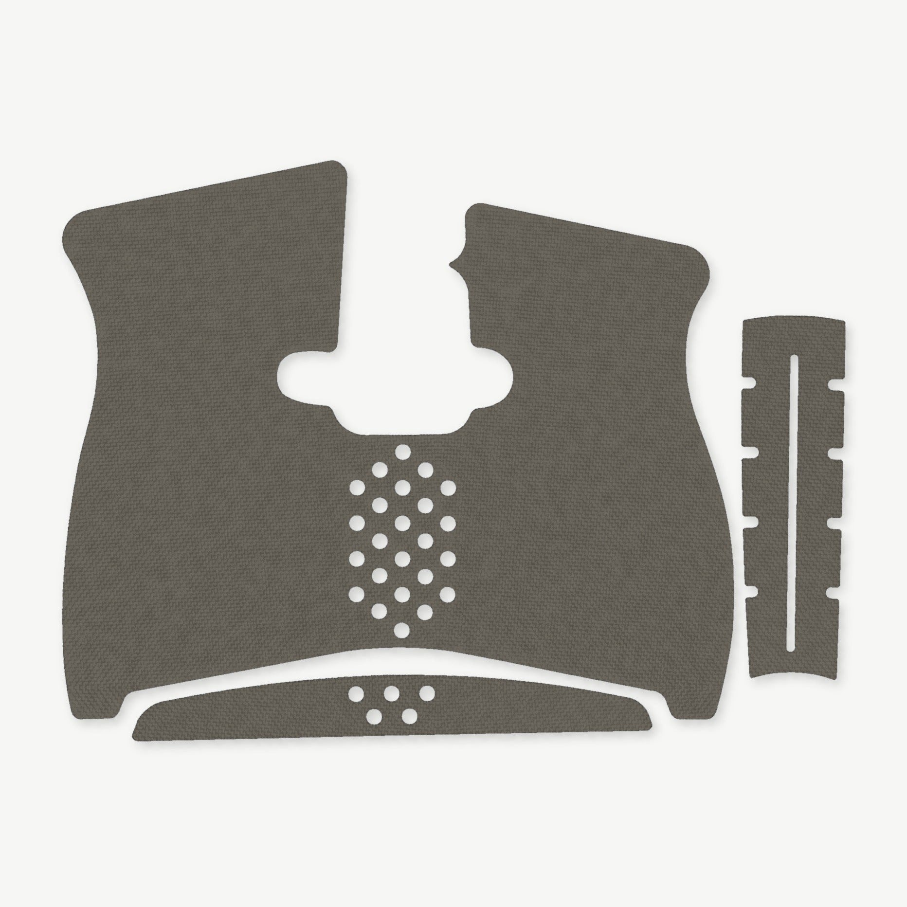 Grip Kit for Taurus G2C - die-cut Cordura 1000D kit pieces in Ranger Green - Combat Textiles