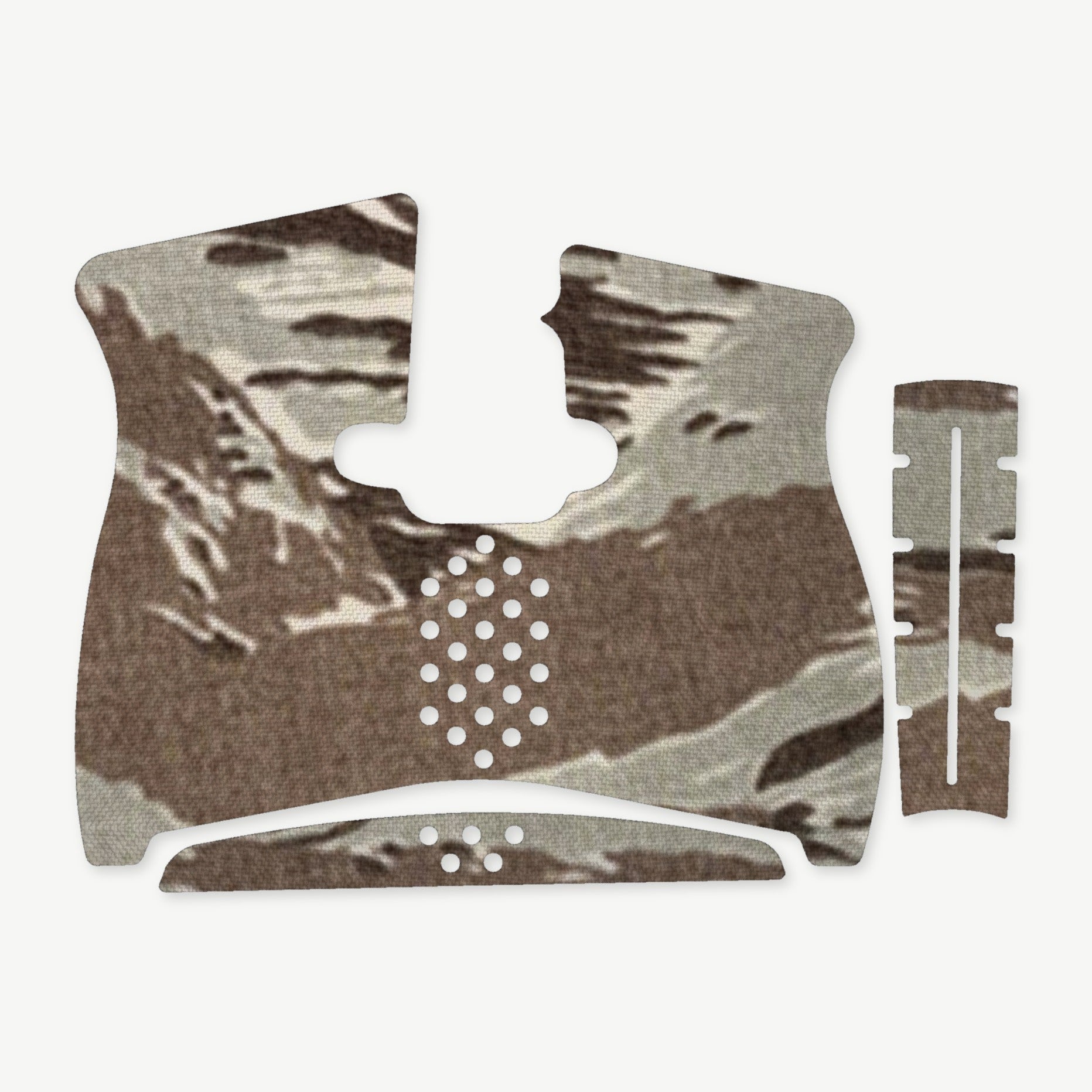 Grip Kit for Taurus G2C - die-cut Cordura 1000D kit pieces in Tiger Stripe (ABU) - Combat Textiles