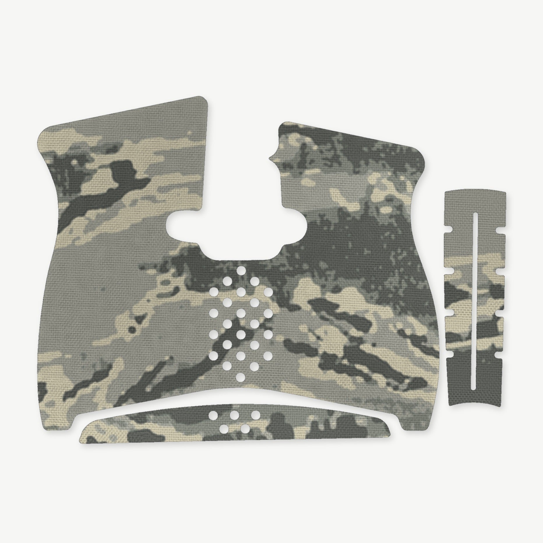 Grip Kit for Taurus G2C - die-cut Cordura 1000D kit pieces in Tiger Stripe (ABU) - Combat Textiles