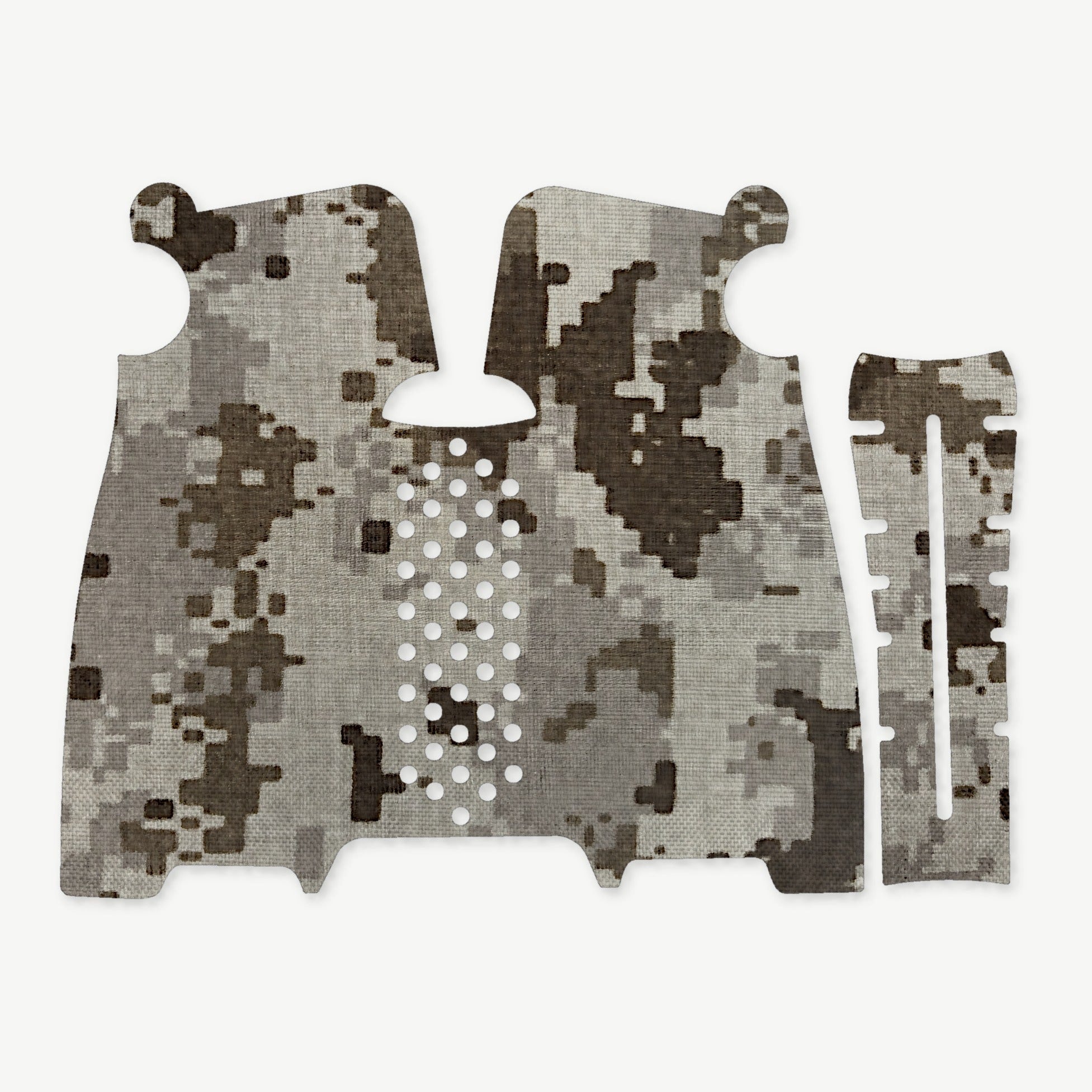 Grip Kit for Magpul MOE K2-XL - die-cut Cordura 1000D kit pieces in ACU (Desert) - Combat Textiles