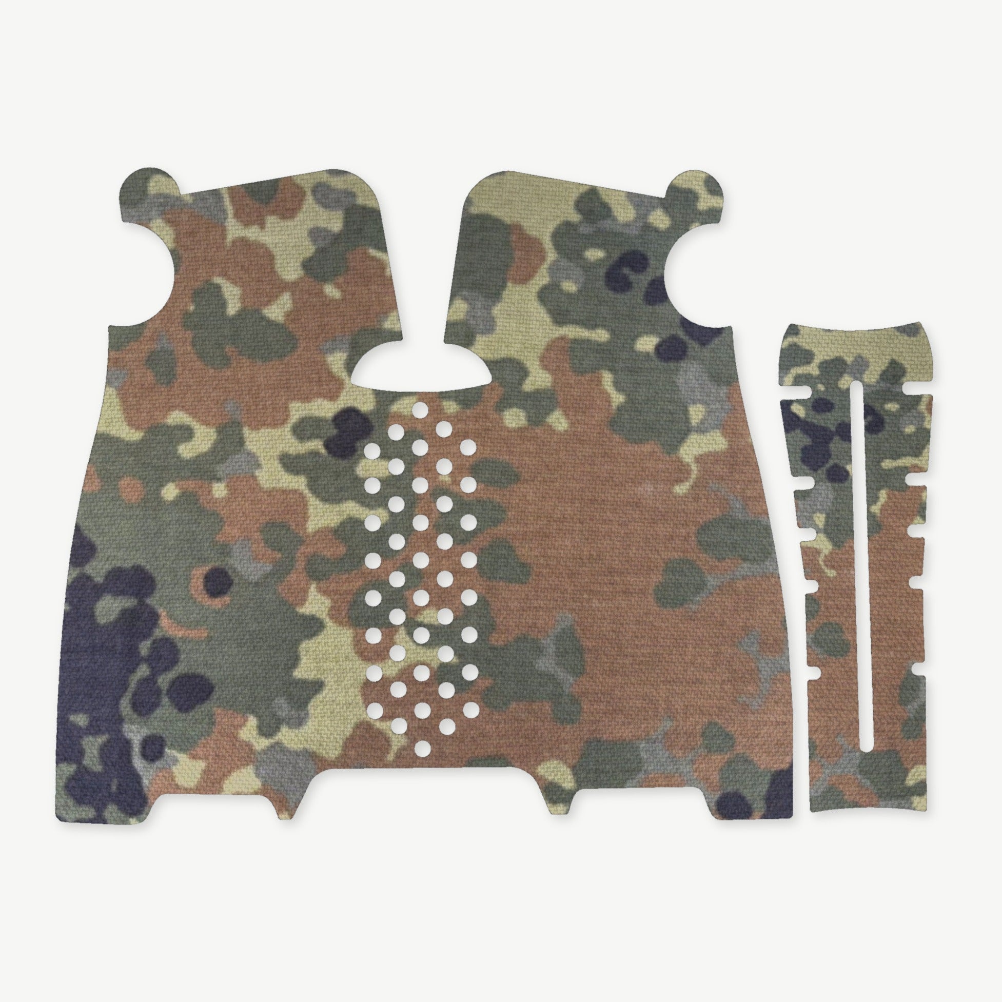 Grip Kit for Magpul MOE K2-XL - die-cut Cordura 1000D kit pieces in Flecktarn - Combat Textiles