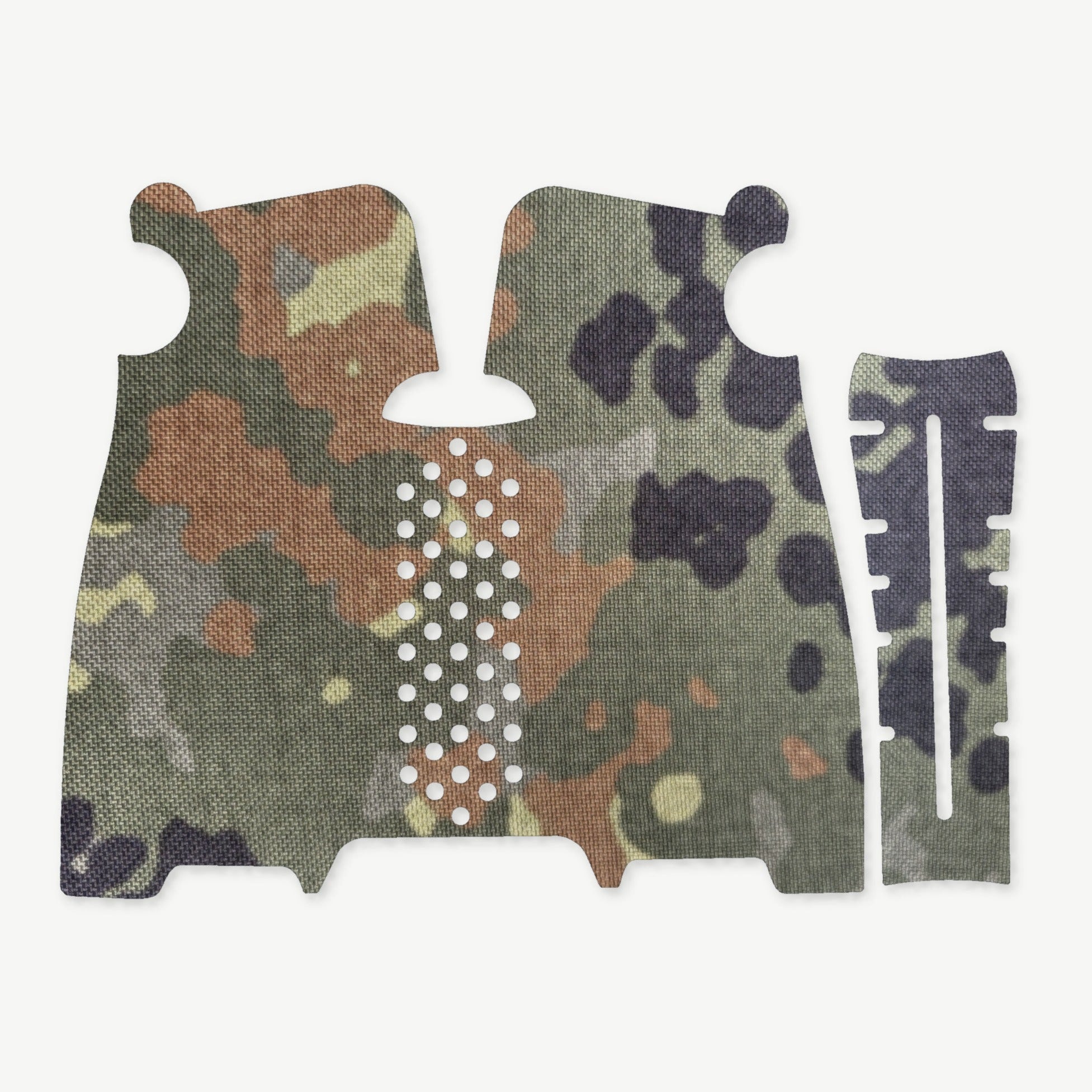 Grip Kit for Magpul MOE K2-XL - die-cut Cordura 1000D kit pieces in Flecktarn - Combat Textiles