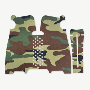 Grip Kit for Magpul MOE K2-XL - die-cut Cordura 1000D kit pieces in M81 Woodland - Combat Textiles